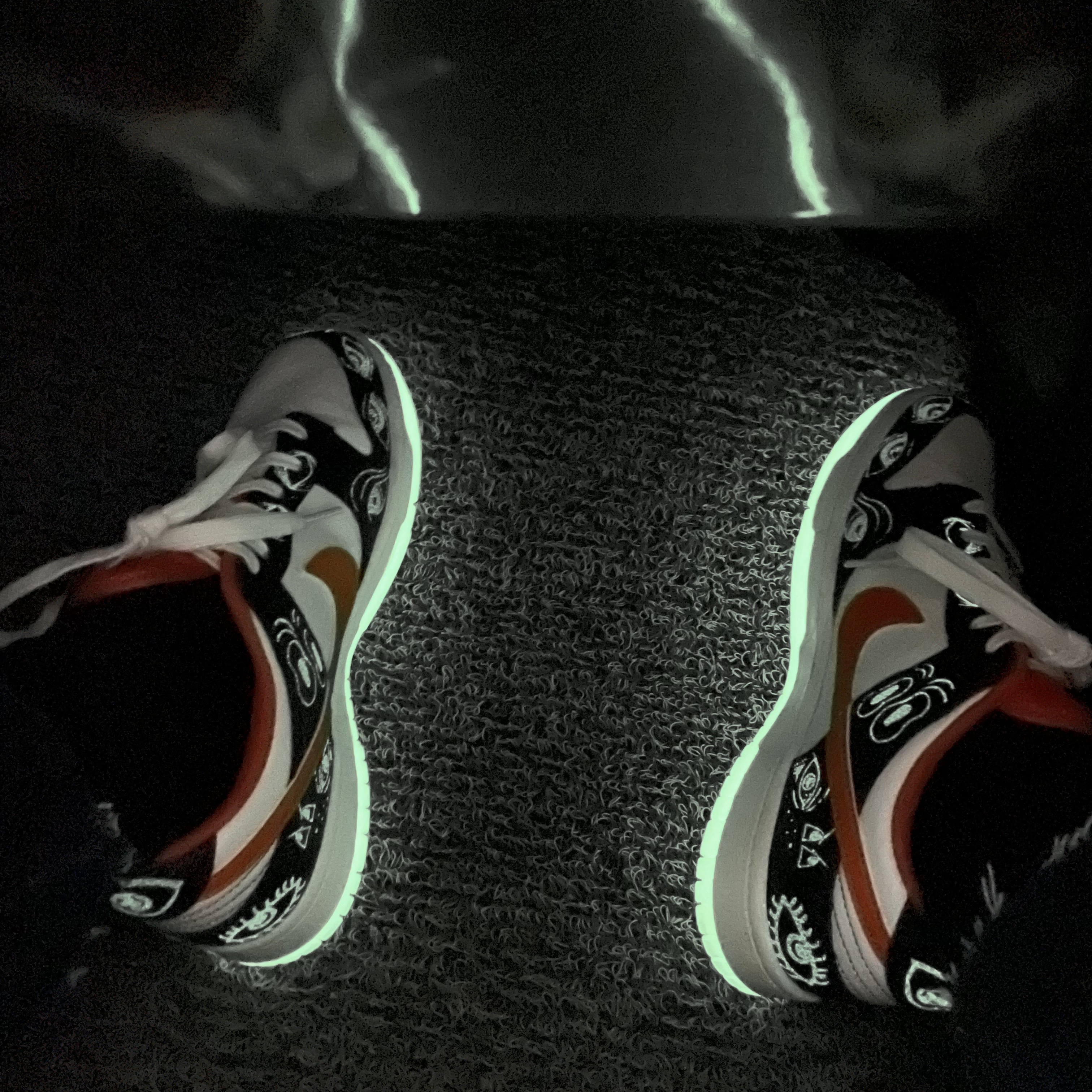 Nike Dunk Low Retro PRM Halloween 착용 스타일 - 3