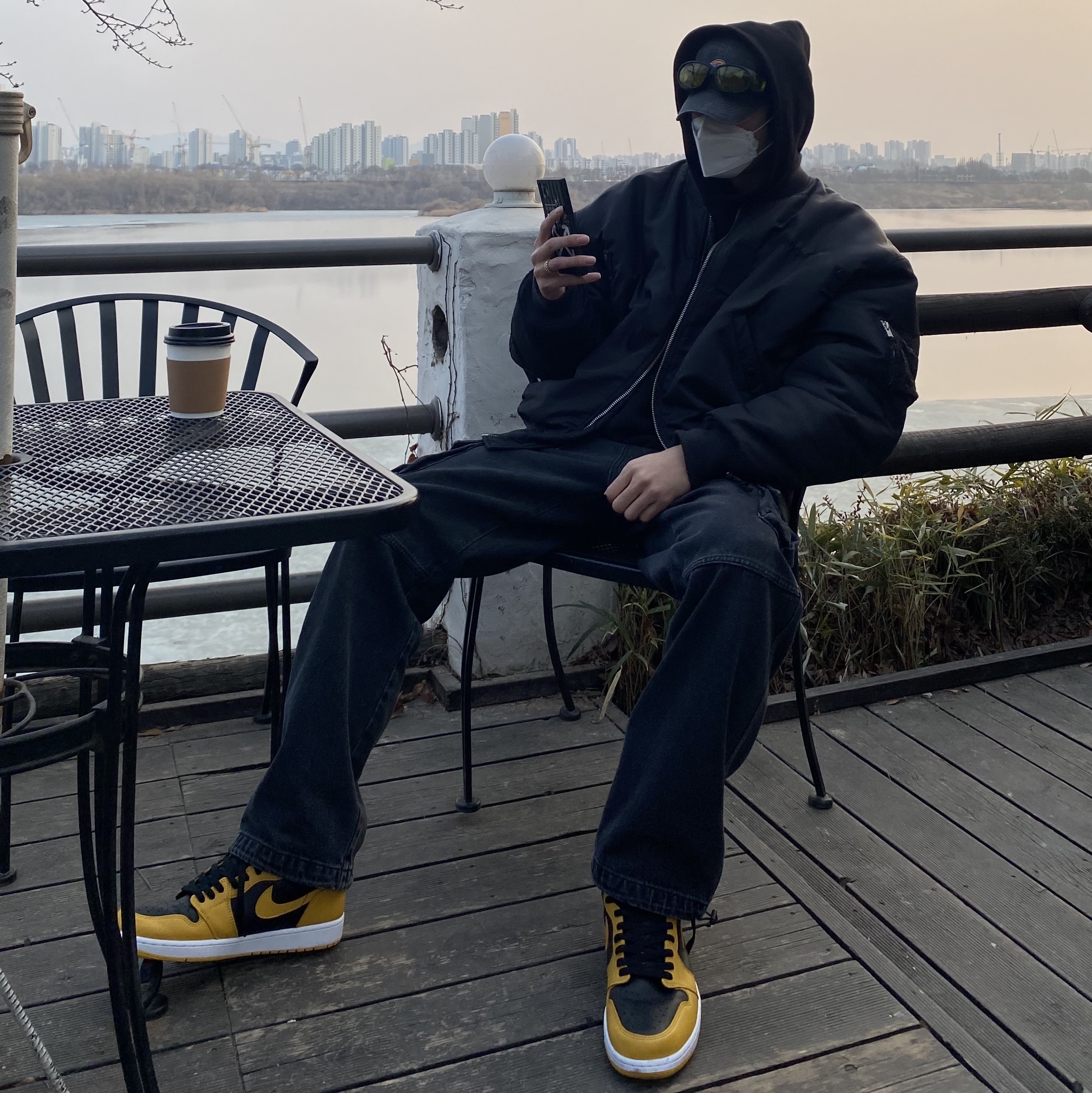 Jordan 1 Retro High OG Pollen 착용 스타일