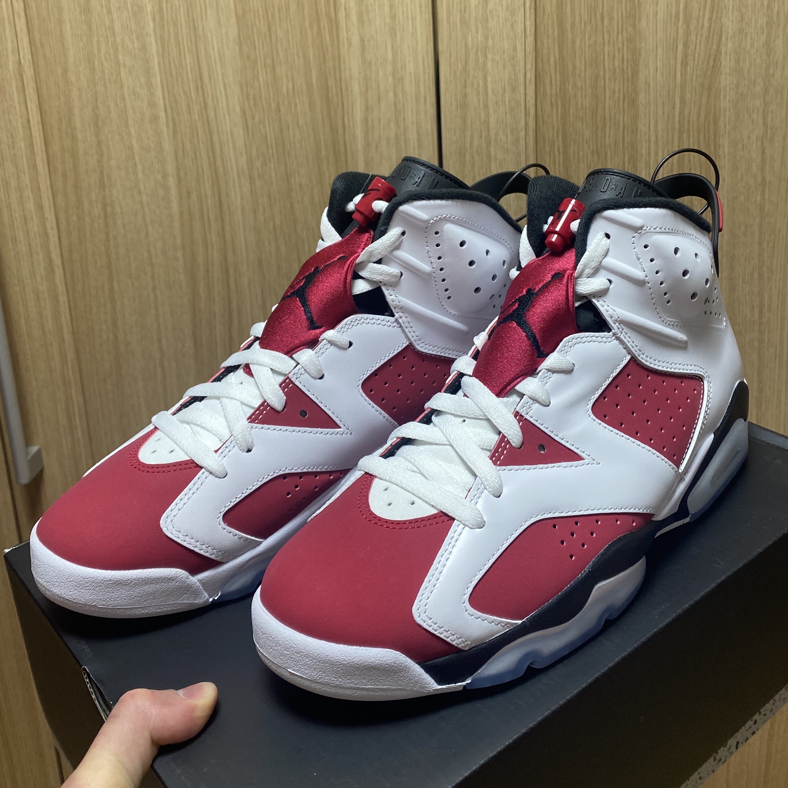 Jordan 6 Retro Carmine 2021 착용 스타일