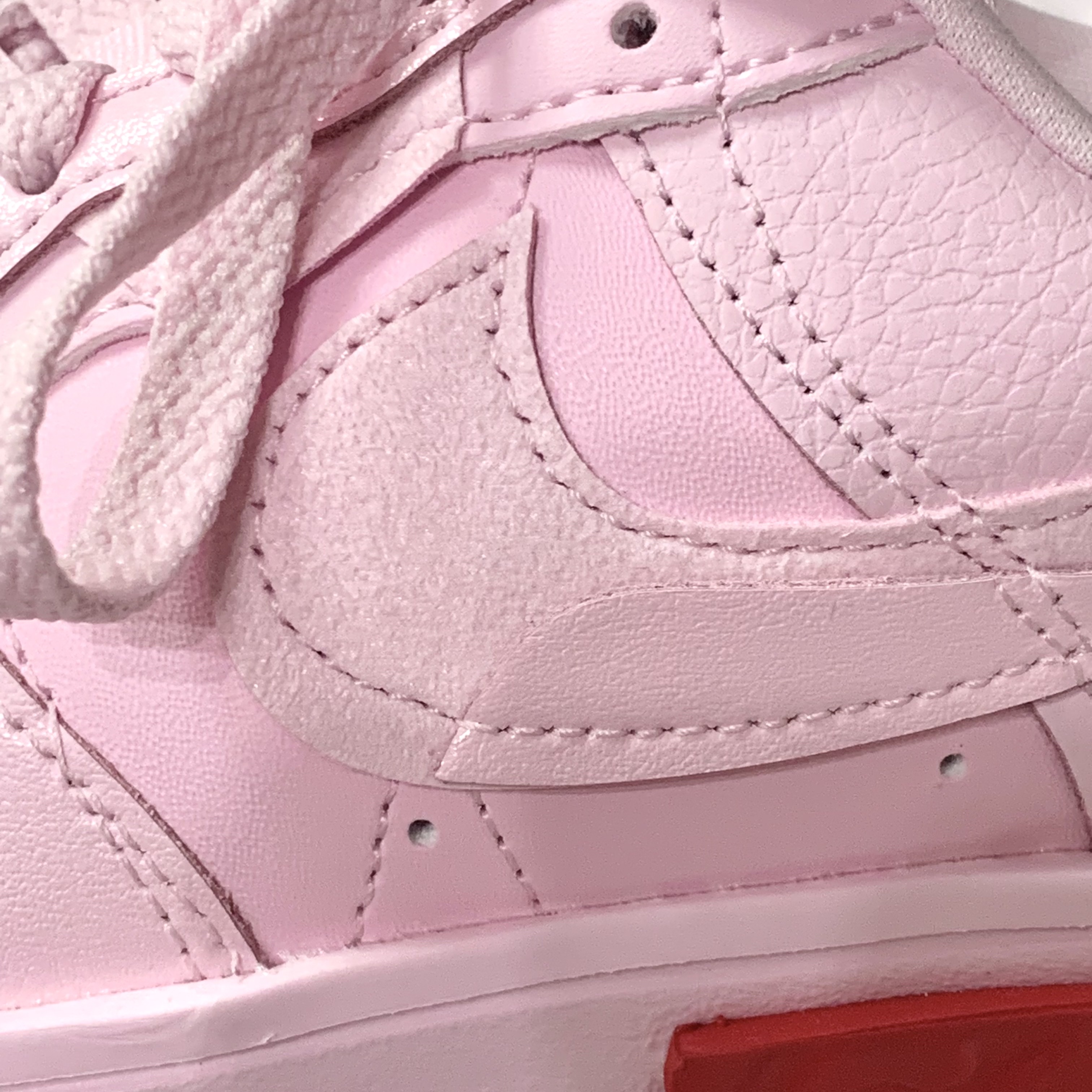 (W) Nike Air Force 1 Fontanka Pink Foam 착용 스타일 - 4