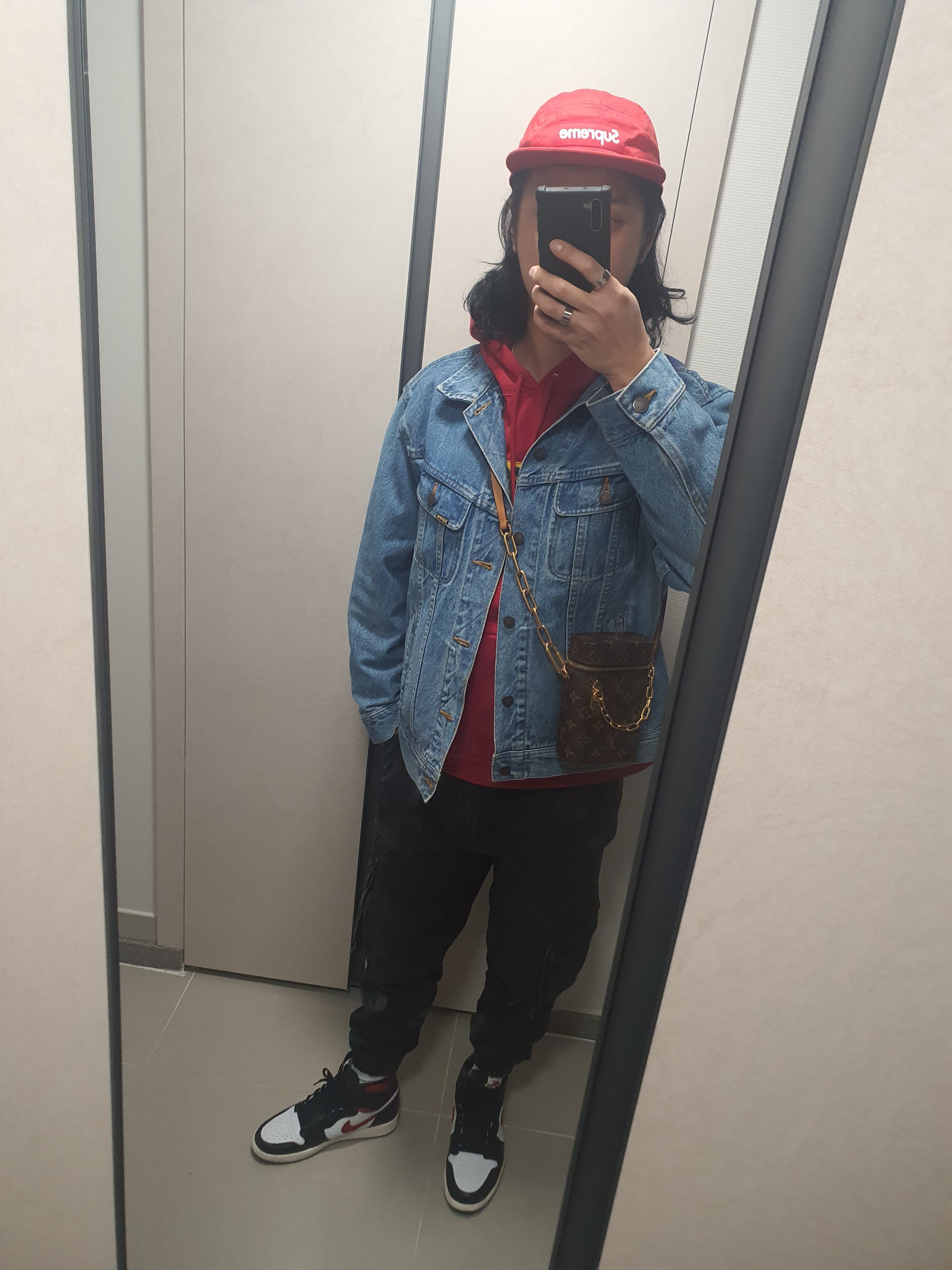 Jordan 1 Retro High OG Gym Red 착용 스타일
