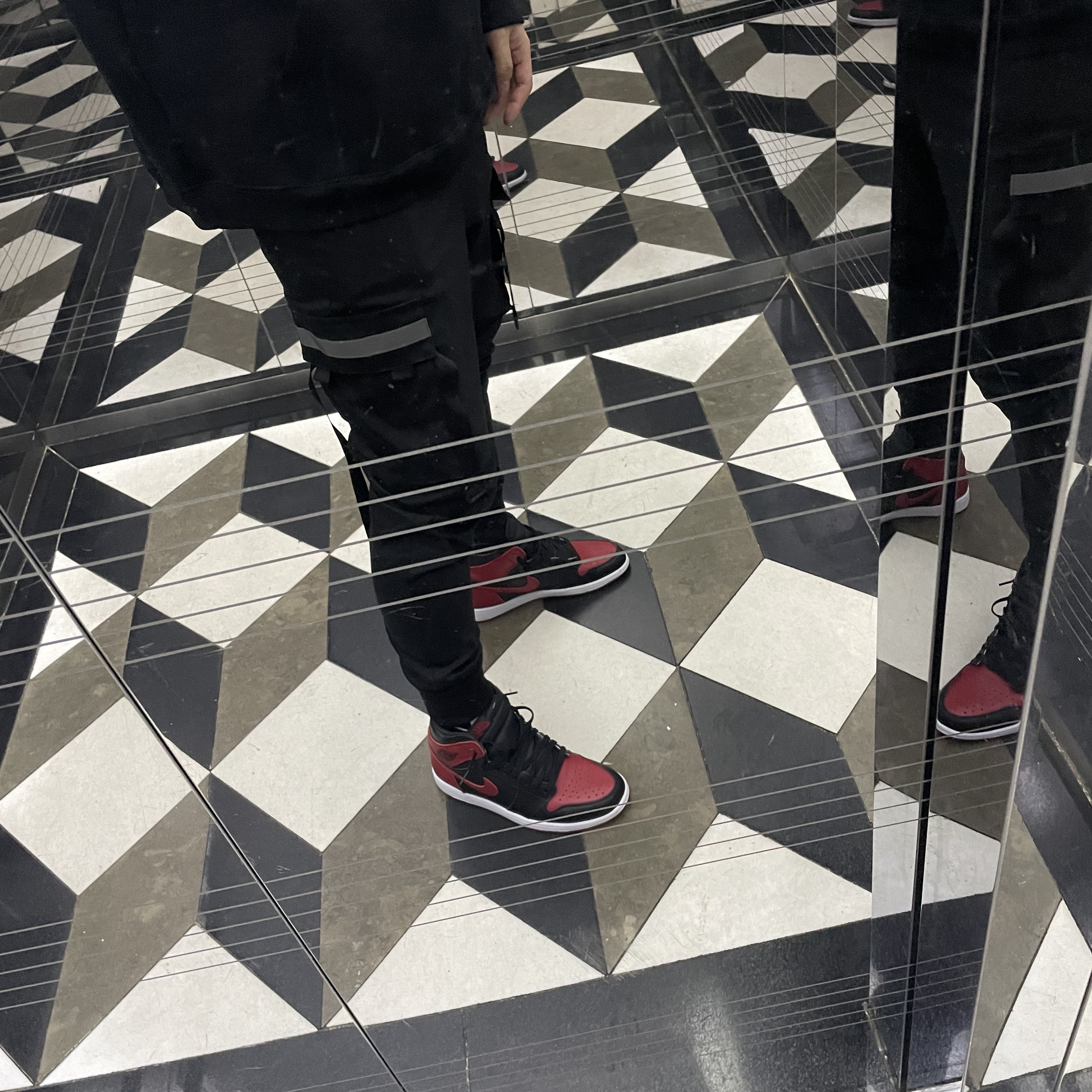 Jordan 1 Retro High OG Bred Banned 2016 착용 스타일
