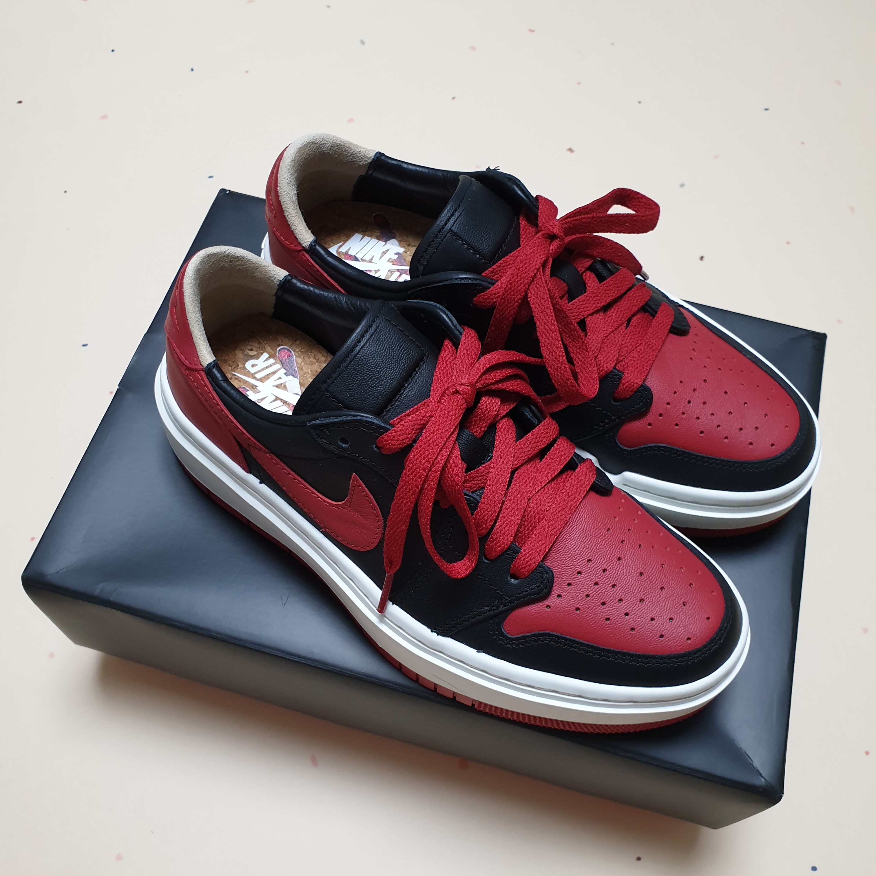 (W) Jordan 1 Elevate Low SE Bred 착용 스타일