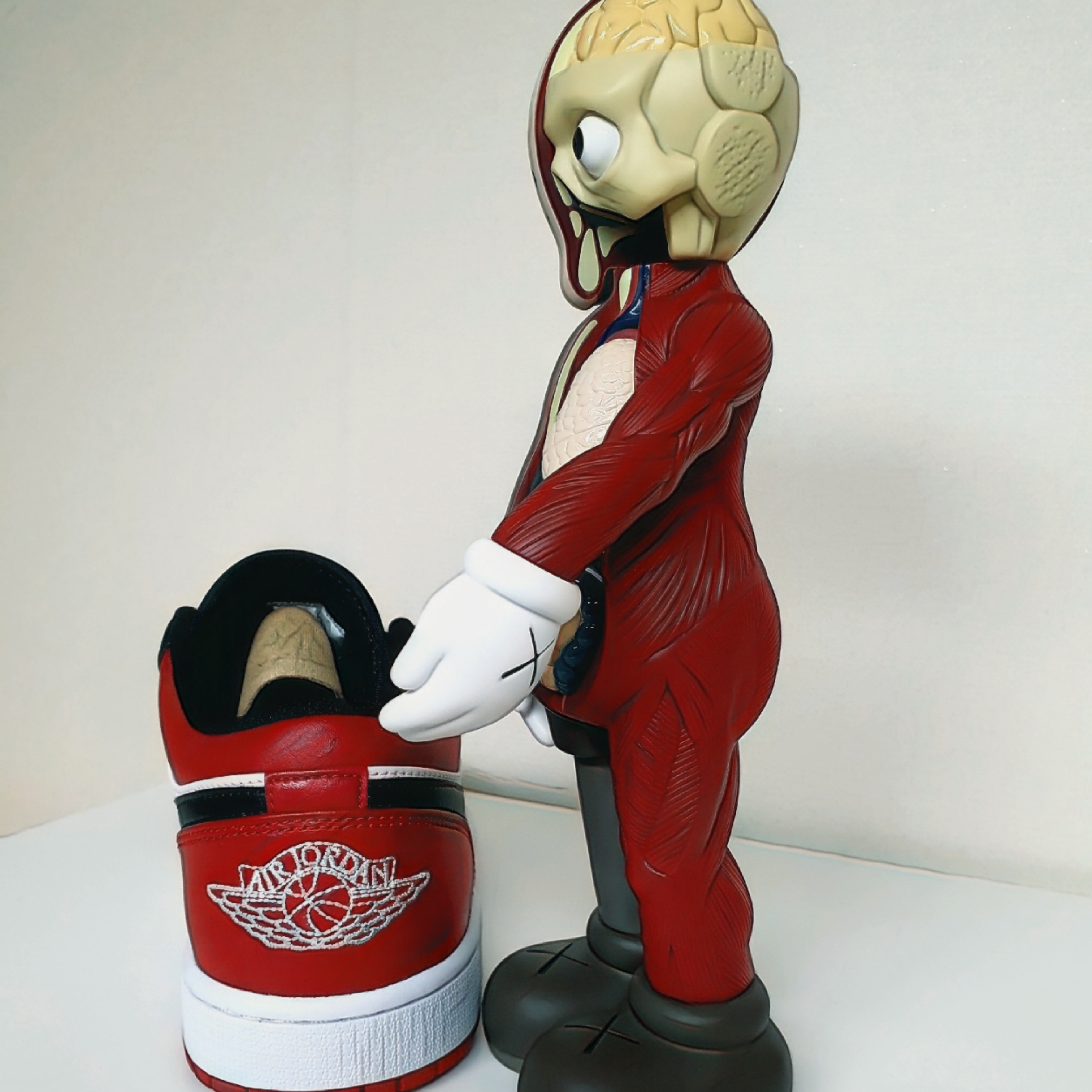 Jordan 1 Low Bred Toe 착용 스타일