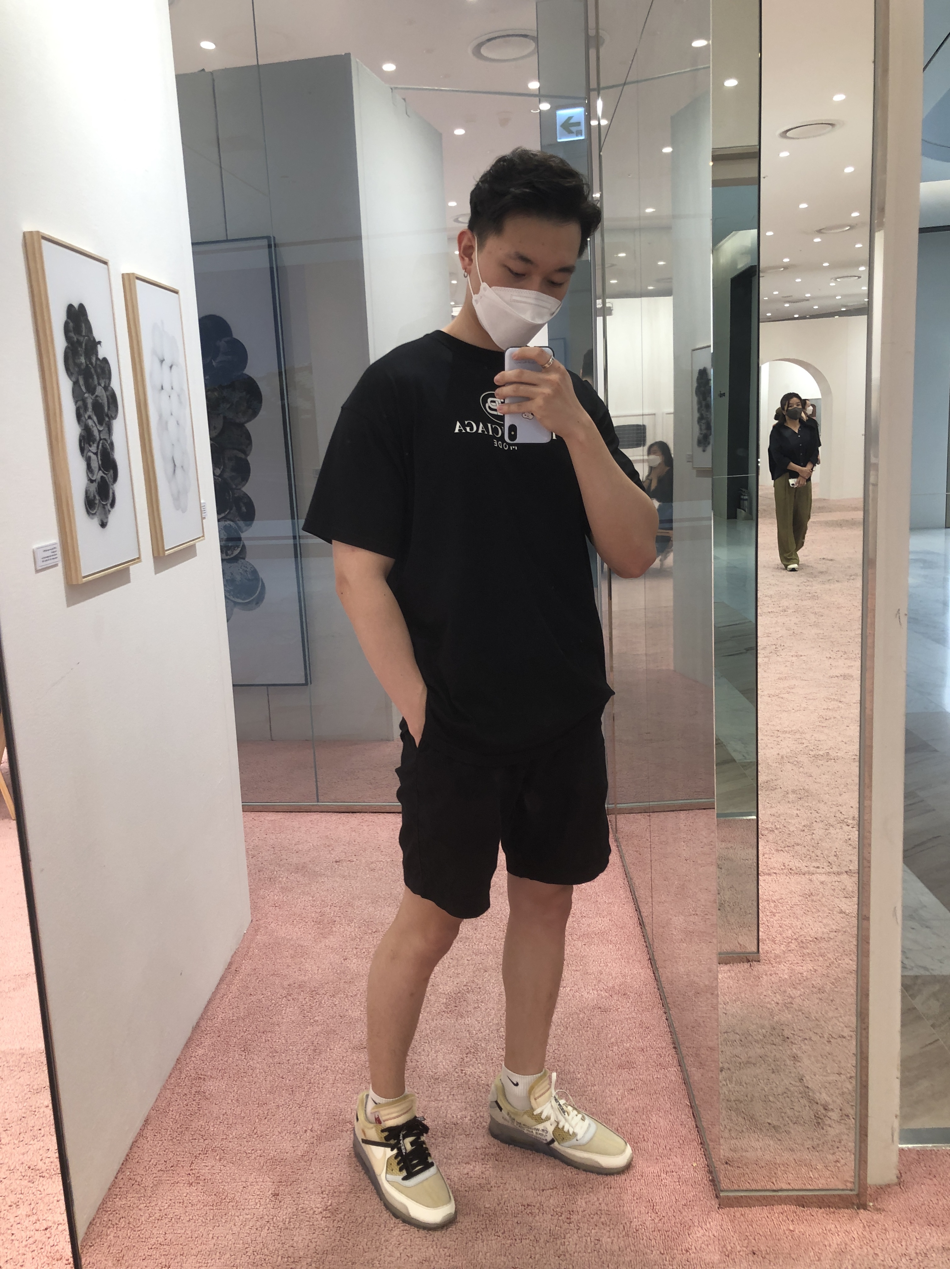 Nike x Off-White Air Max 90 The Ten 착용 스타일