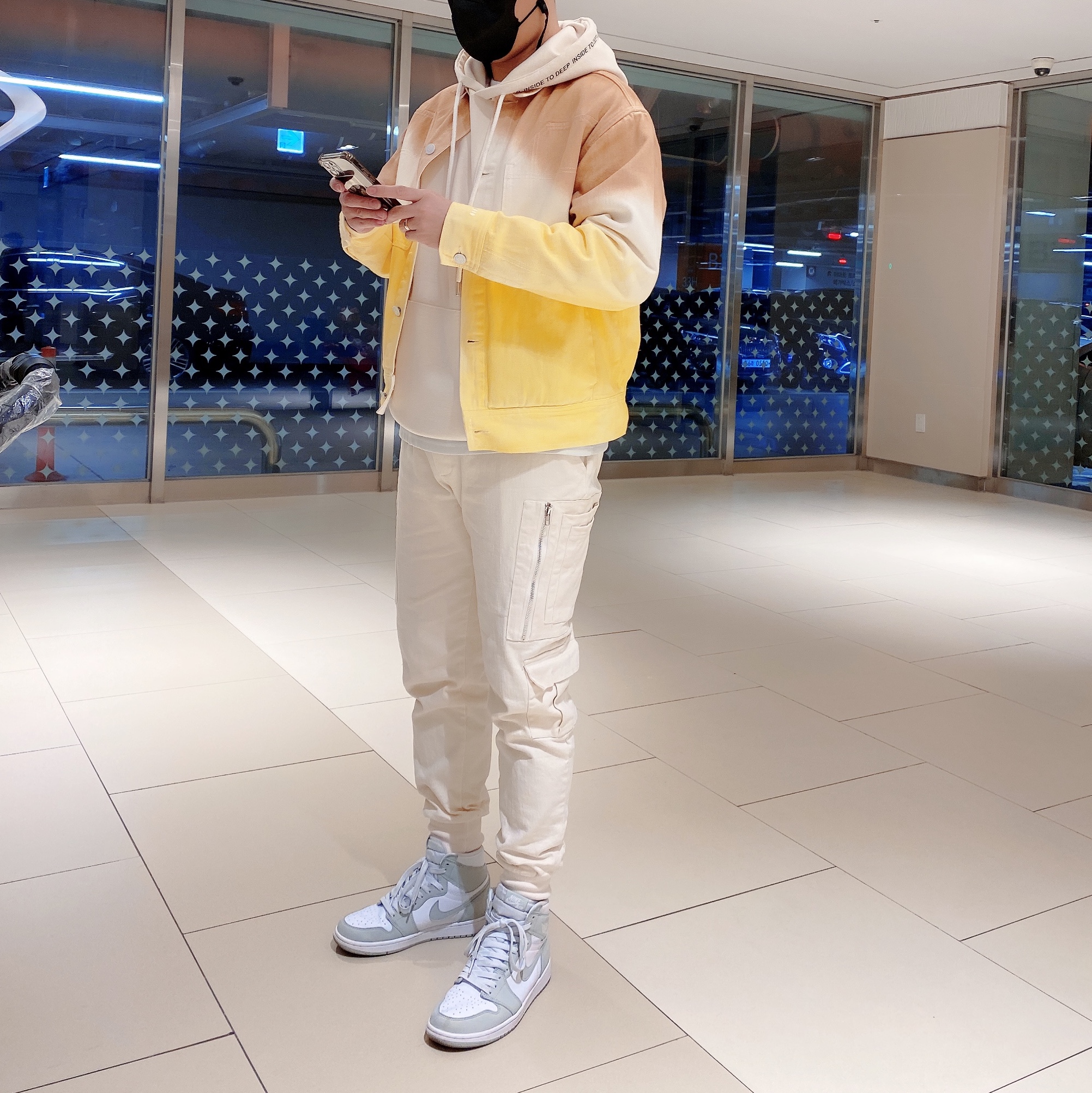 (W) Jordan 1 Retro High OG Seafoam 착용 스타일