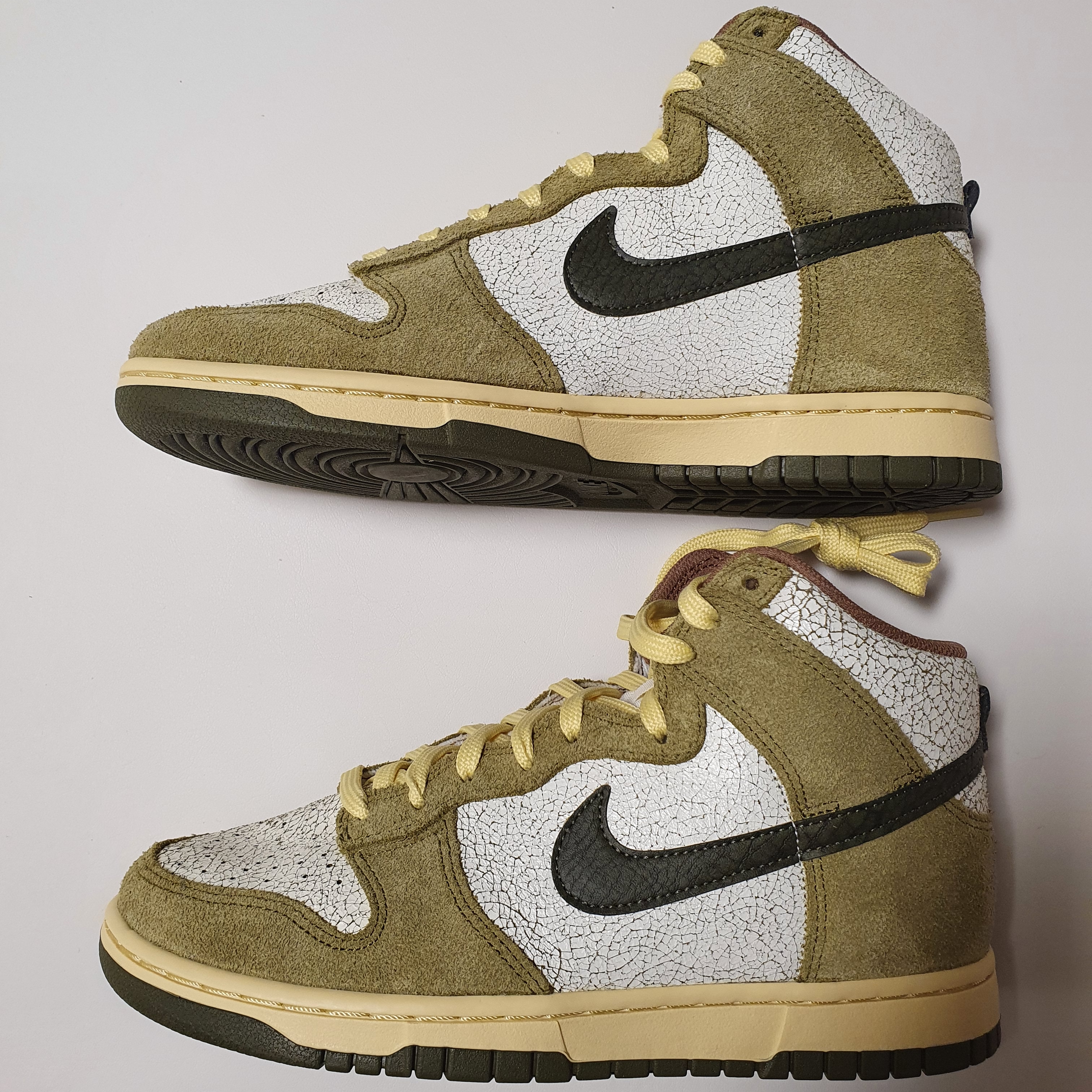 Nike Dunk High Re-Raw Coriander 착용 스타일 - 2
