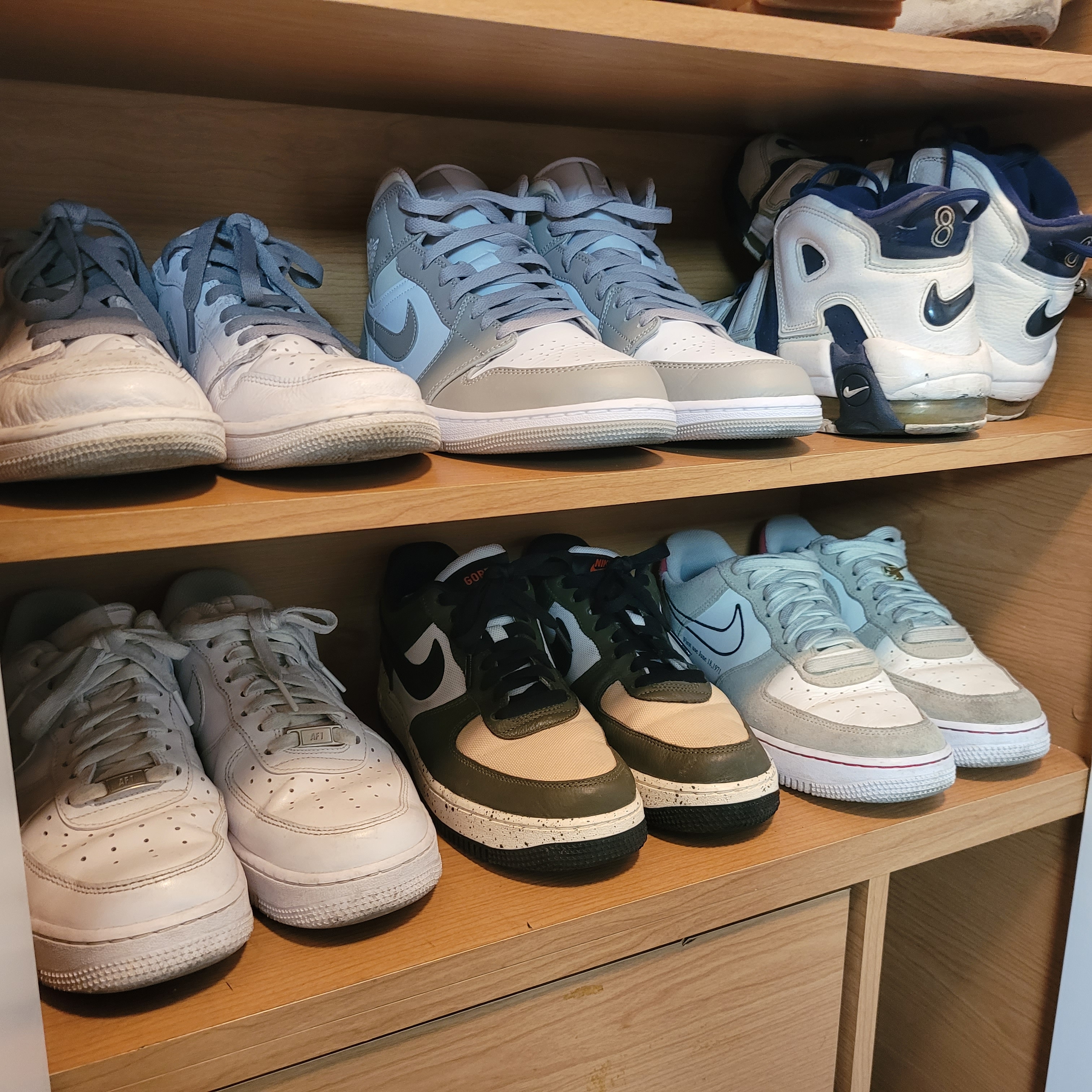 Nike Air Force 1 '07 Low White, Nike Air Force 1 Low Gore-Tex Escape 착용 스타일