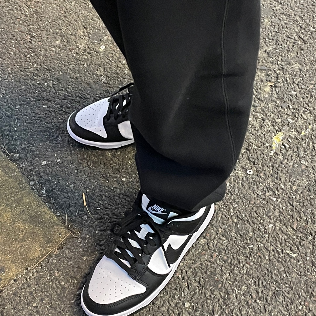 Nike Dunk Low Retro Black 착용 스타일