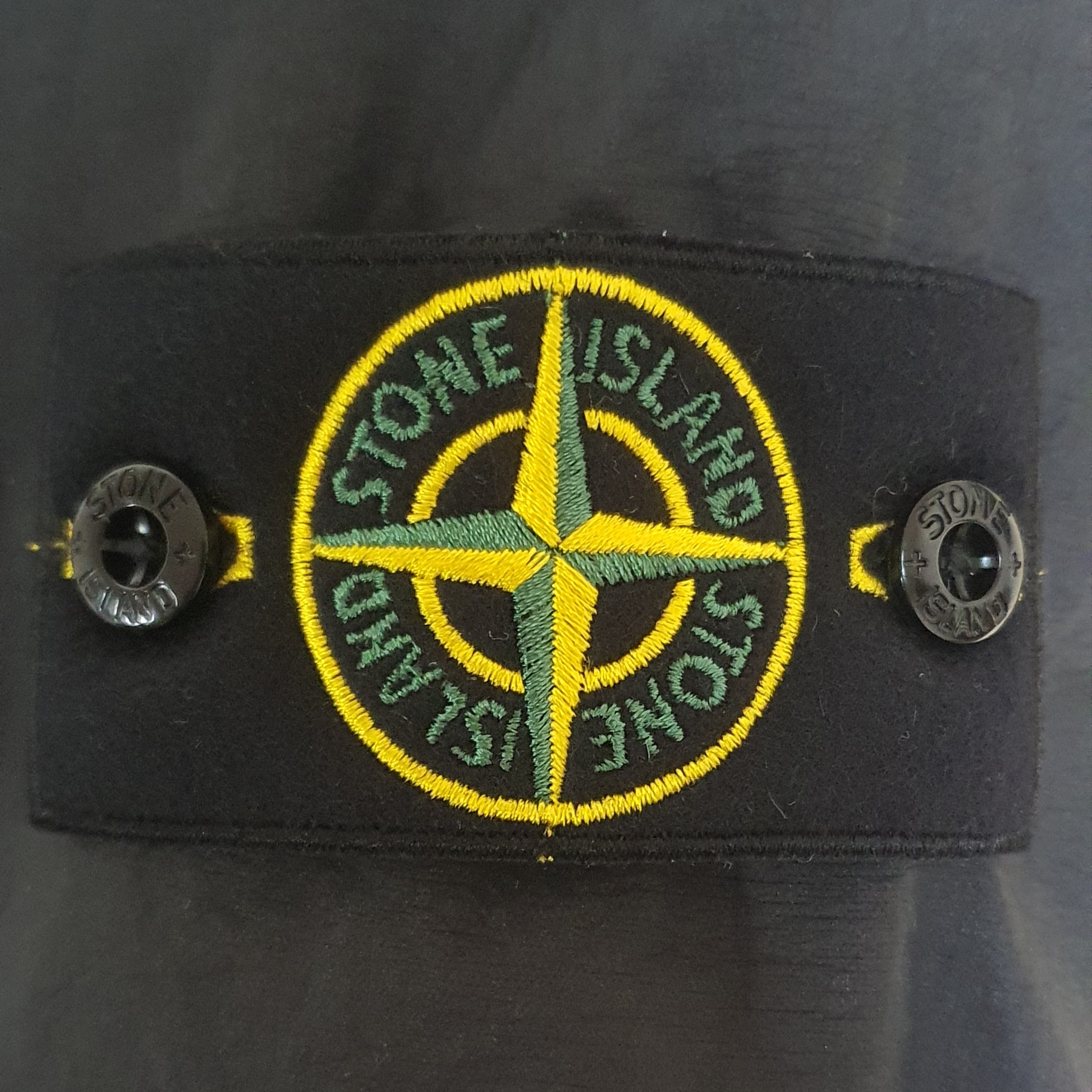 Stone Island 40223 Membrana 3L TC Garment Dyed Hooded Jacket Black - 22SS 착용 스타일 - 4