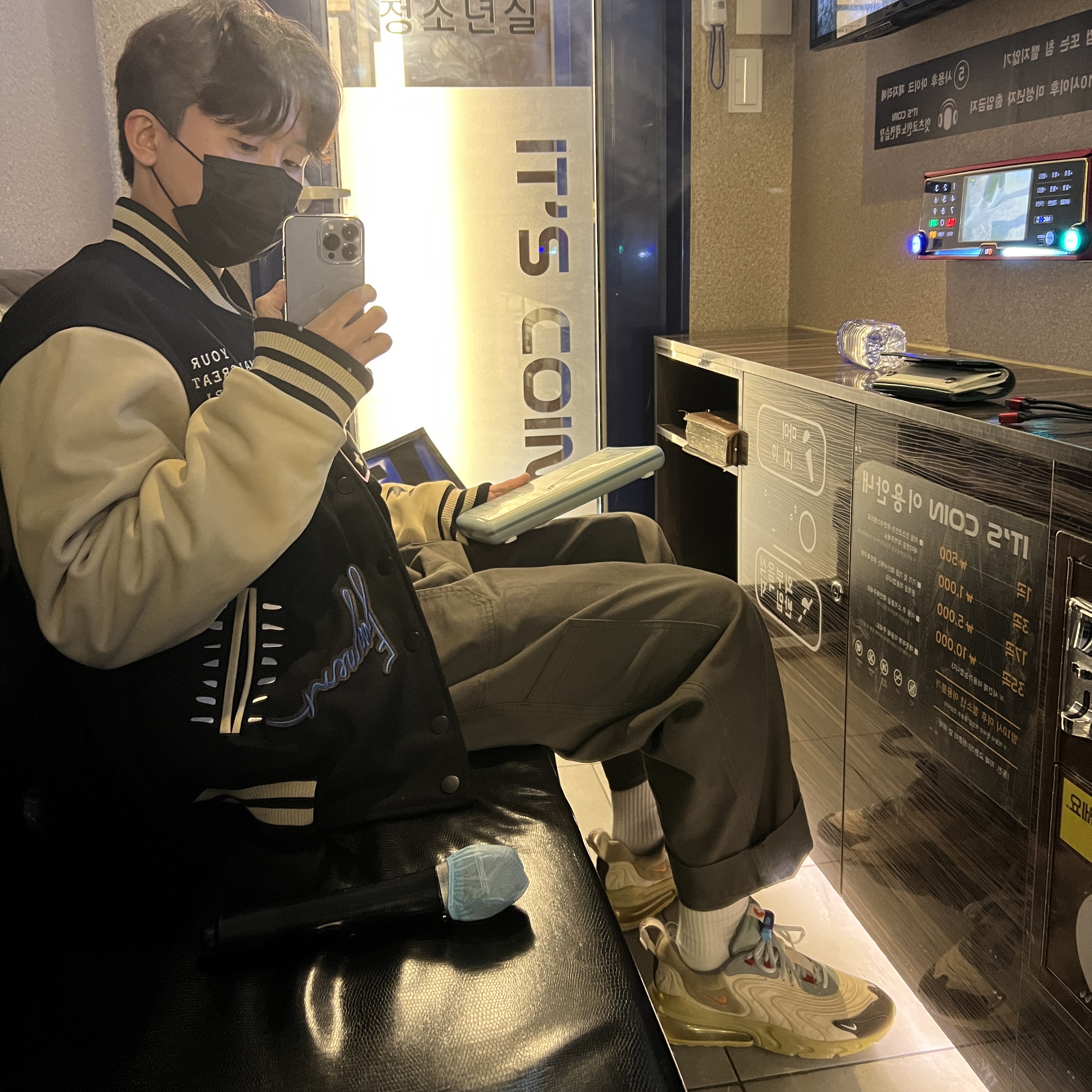 Nike x Travis Scott Air Max 270 React Cactus Trails 착용 스타일