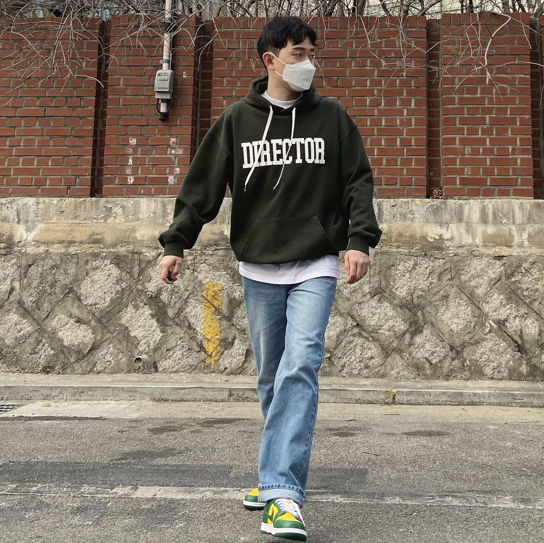 Nike Dunk Low SP Brazil 2020 착용 스타일 - 1