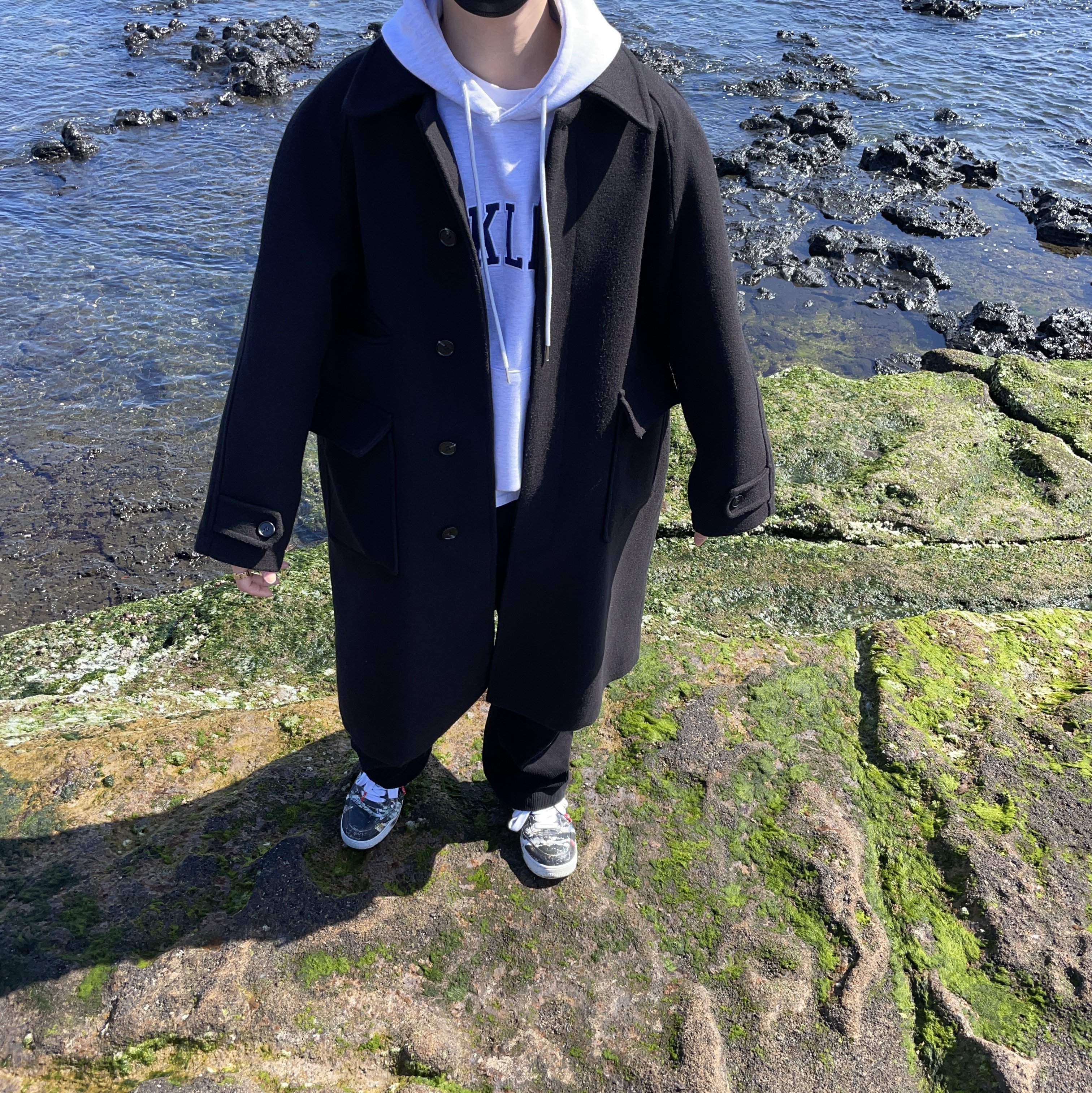 Nike x Peaceminusone Air Force 1 Low Para-Noise 착용 스타일