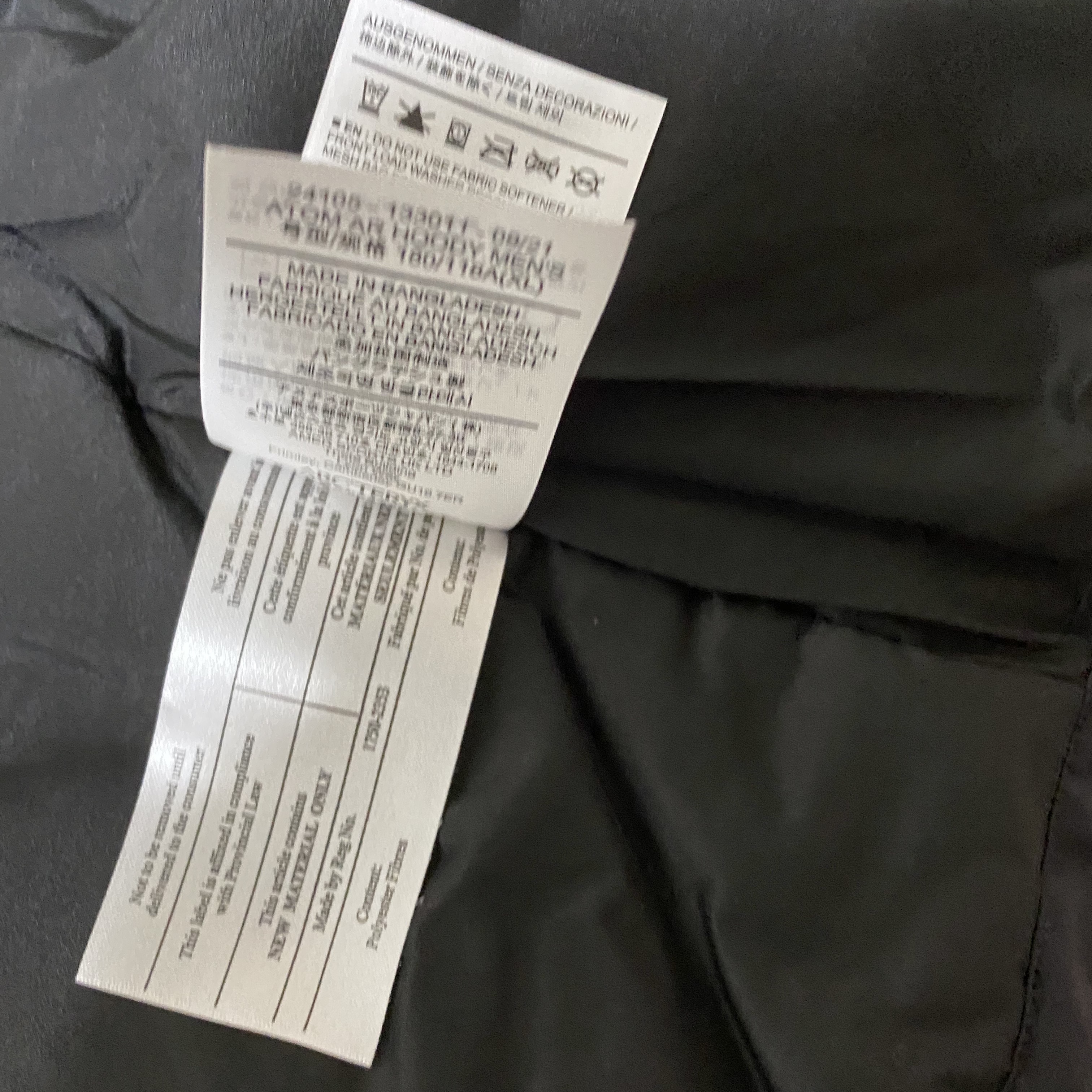 Arc'teryx Atom AR Hoody Black 착용 스타일 - 4