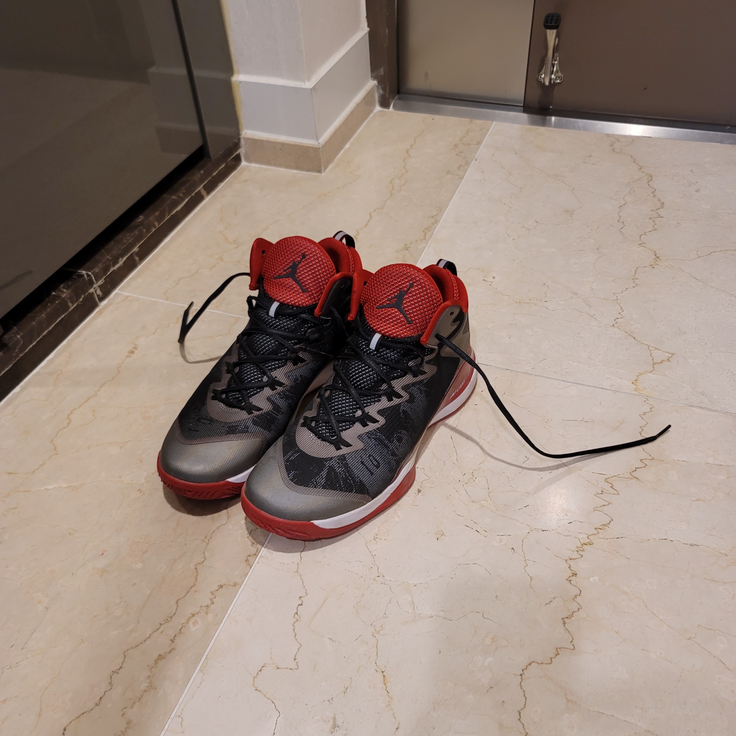 Jordan Super Fly 3 Slam Dunk 착용 스타일