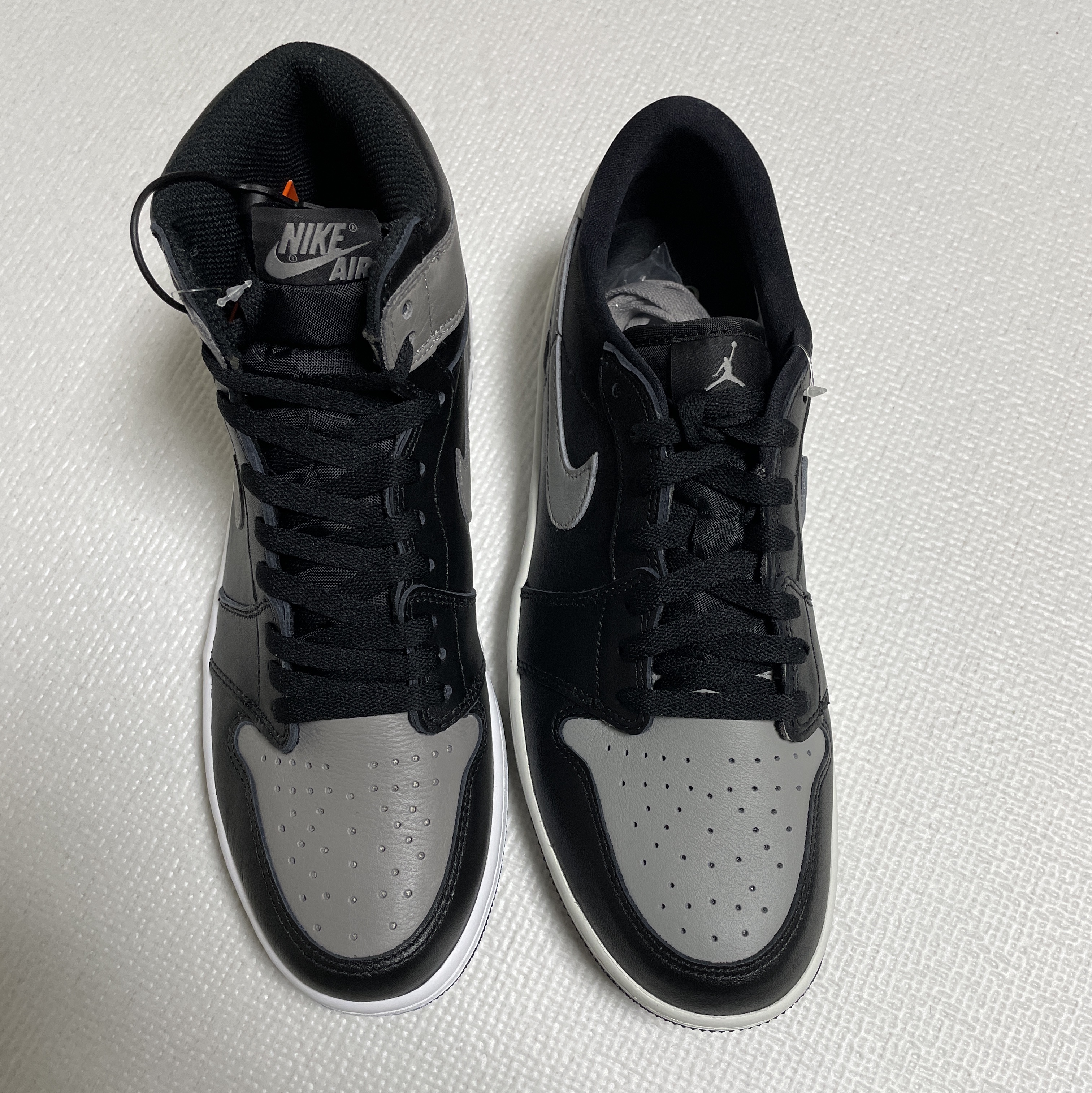 Jordan 1 Low Golf Shadow, Jordan 1 Retro High OG Shadow 2018 착용 스타일 - 3
