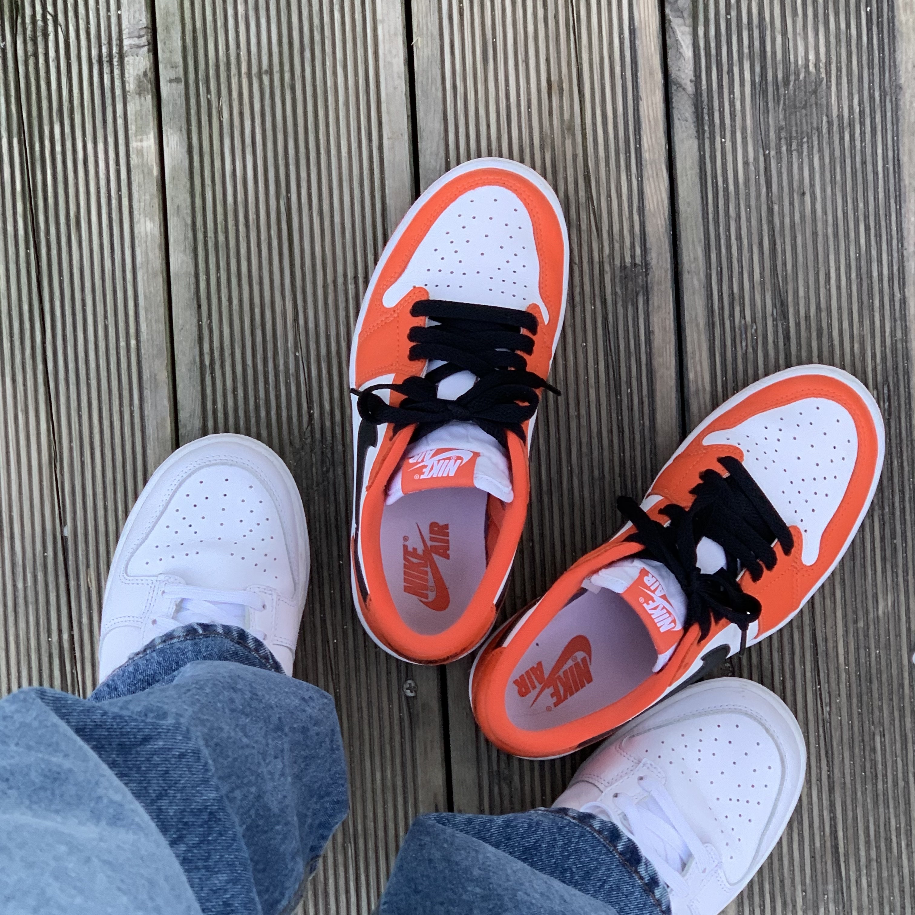 (W) Jordan 1 Low OG Starfish 착용 스타일
