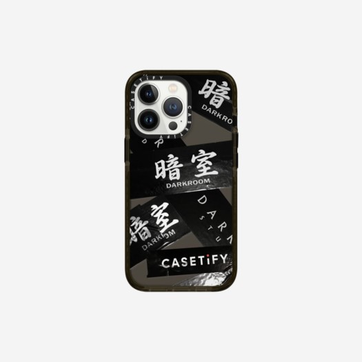 케이스티파이 x 다크룸 스튜디오 테이프 임팩트 아이폰 케이스 더블 블랙