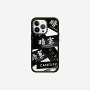 Casetify x Darkr8m Studio Tape Impact iPhone Case Clear Black