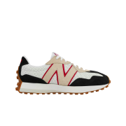 New Balance 327 Black White Red - JD Sports Exclusive