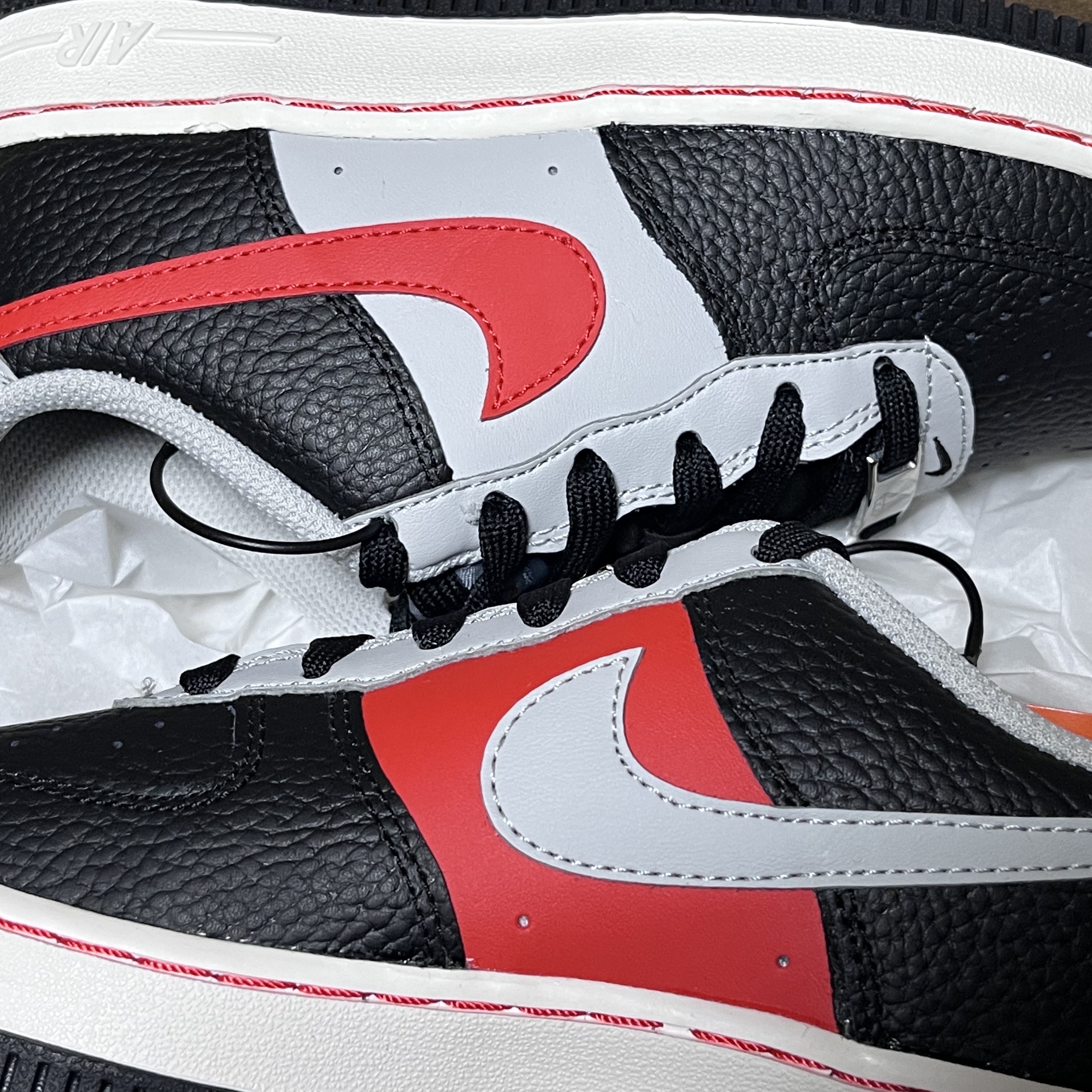 (GS) Nike Air Force 1 Low LV8 EMB NBA 75th Anniversary Trail Blazer 착용 스타일