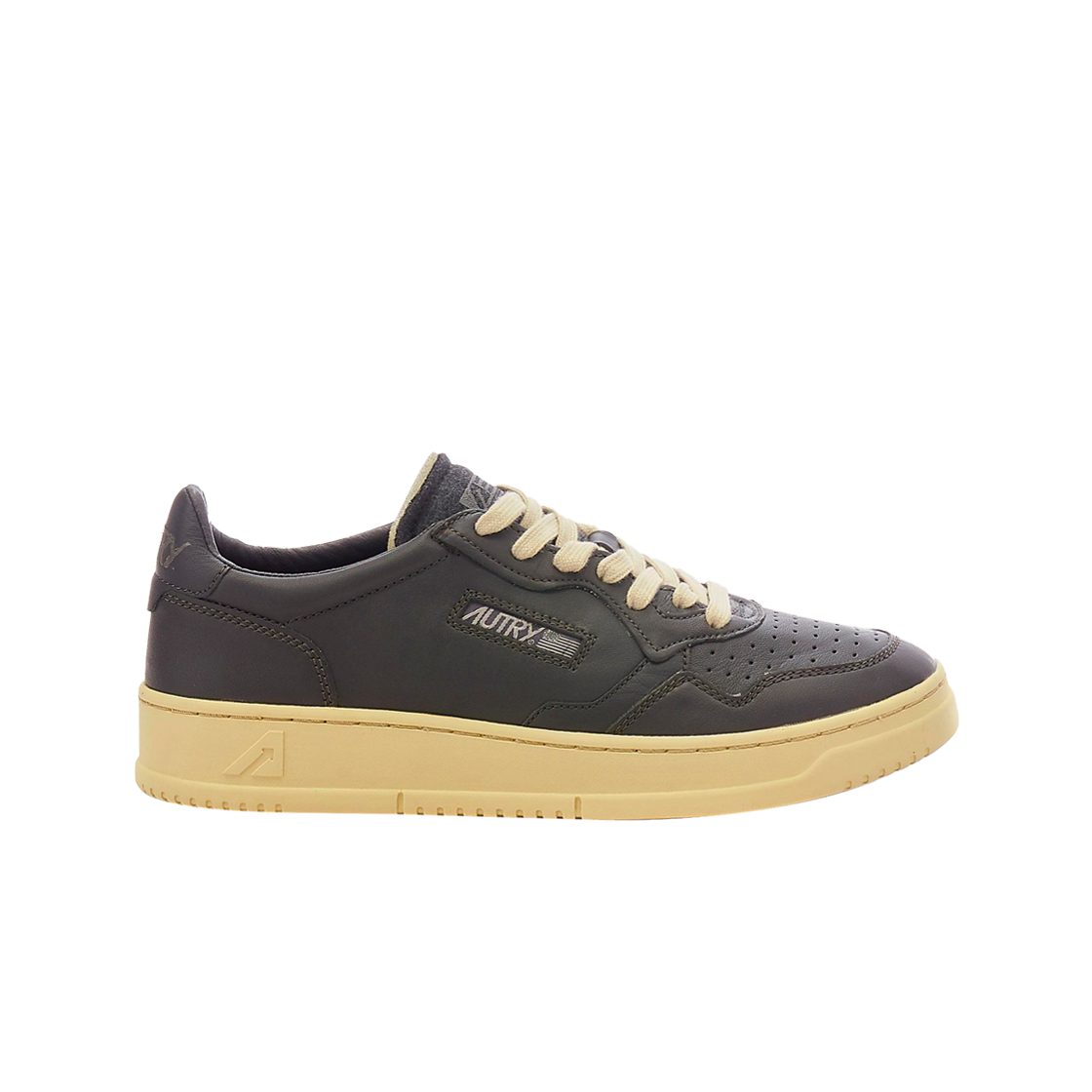 오트리 메달리스트 로우 레더 골드클럽 스니커즈 그레이(Autry Medalist Low Leather Goldclub Sneakers Grey) - 1