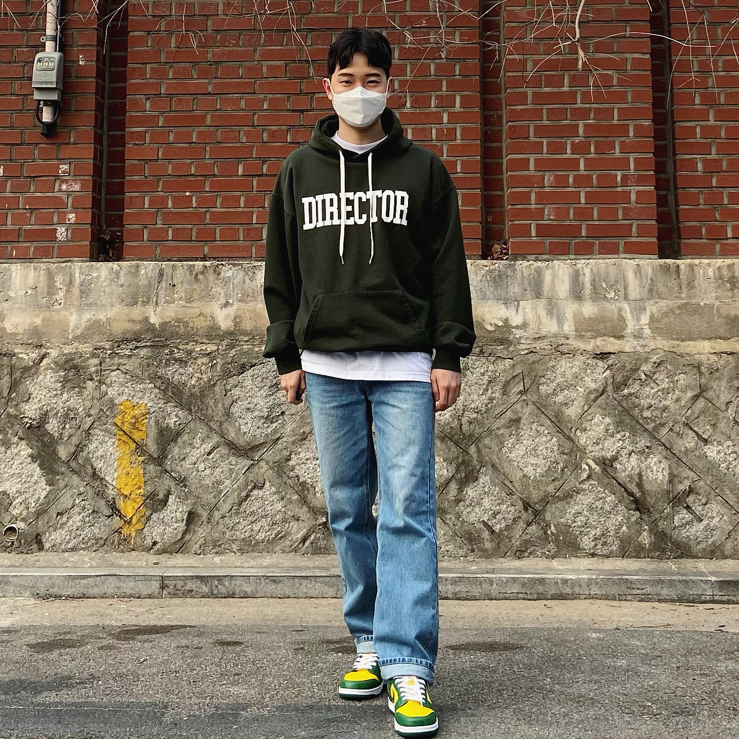 Nike Dunk Low SP Brazil 2020 착용 스타일 - 2