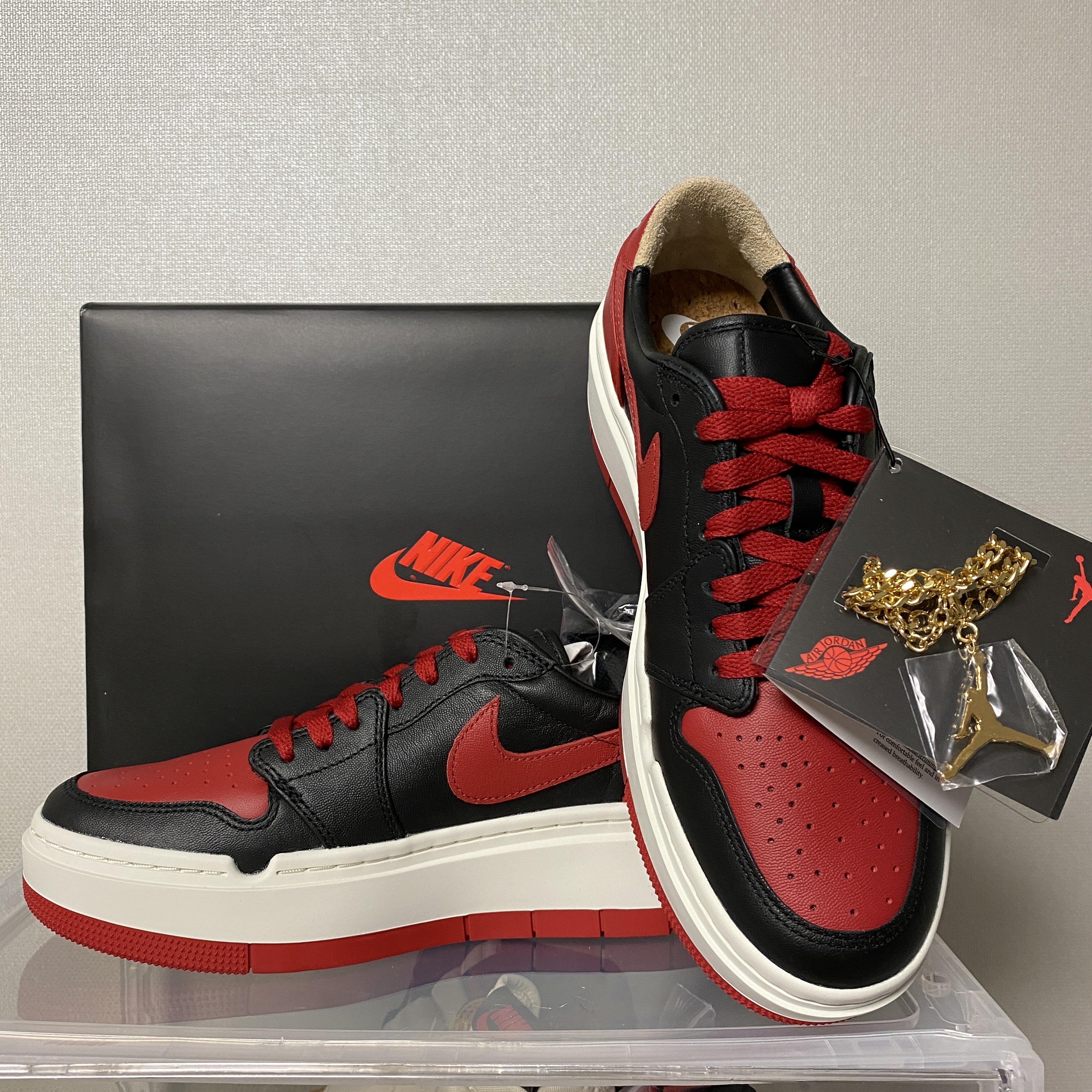 (W) Jordan 1 Elevate Low SE Bred 착용 스타일