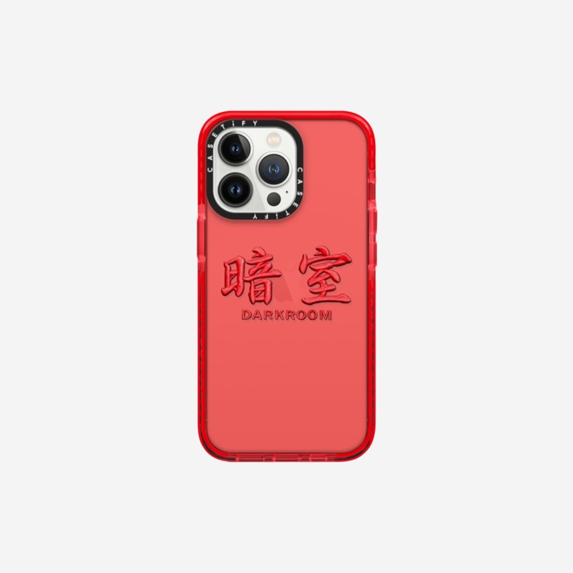 Casetify x Darkr8m Studio Red Stitch Logo Impact iPhone Case Watermelon 상세 이미지 1