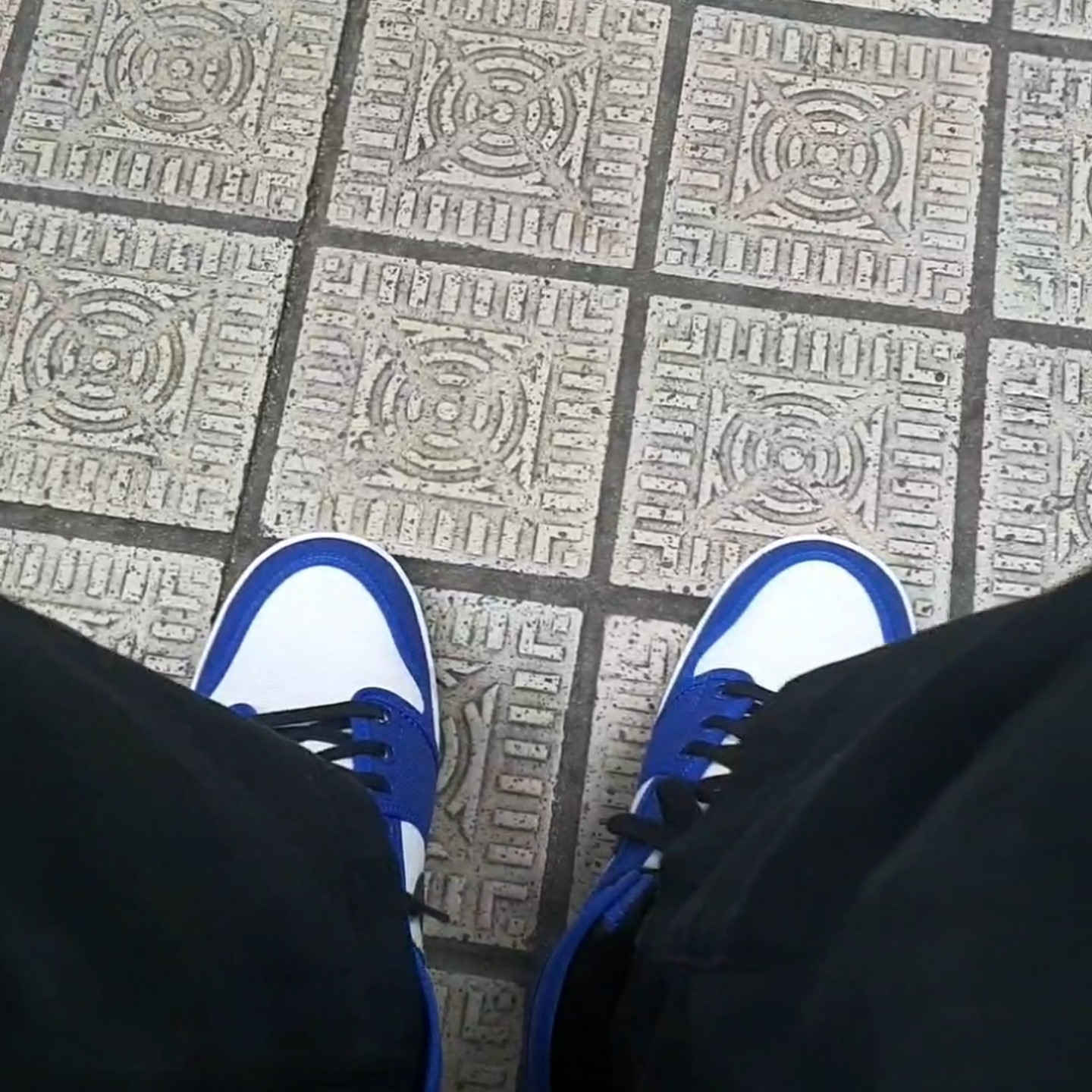 Jordan 1 KO Storm Blue 착용 스타일
