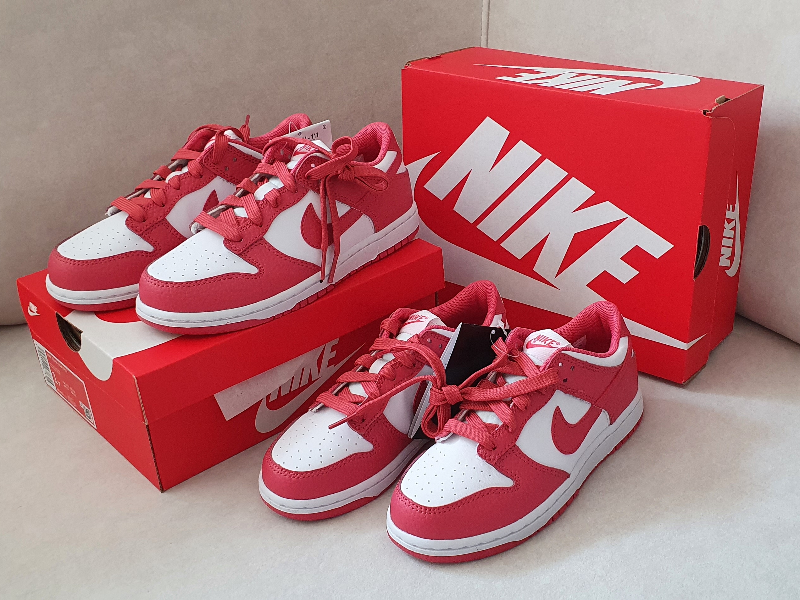 (PS) Nike Dunk Low Archeo Pink, (TD) Nike Dunk Low Archeo Pink 착용 스타일 - 1