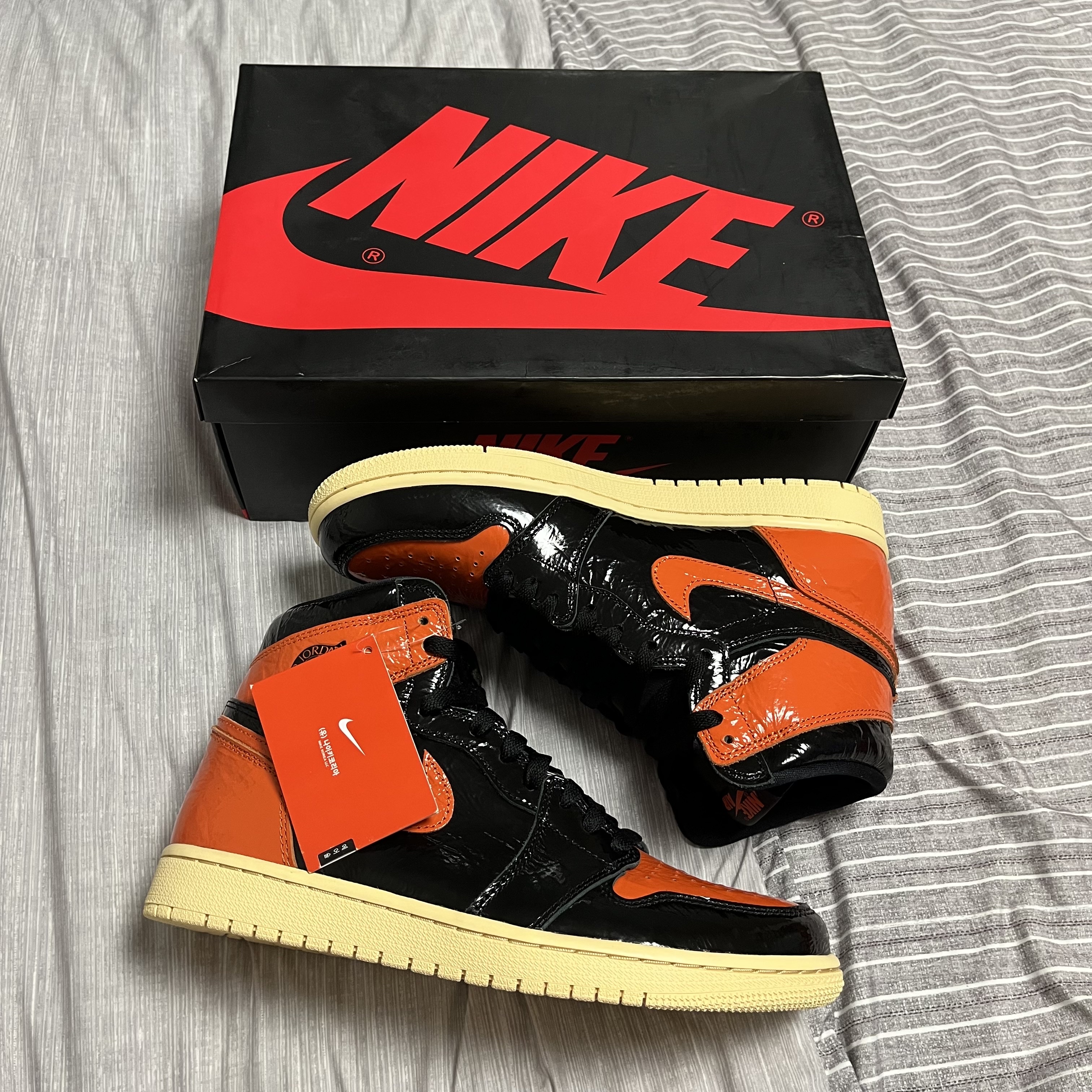 Jordan 1 Retro High Shattered Backboard 3.0 착용 스타일