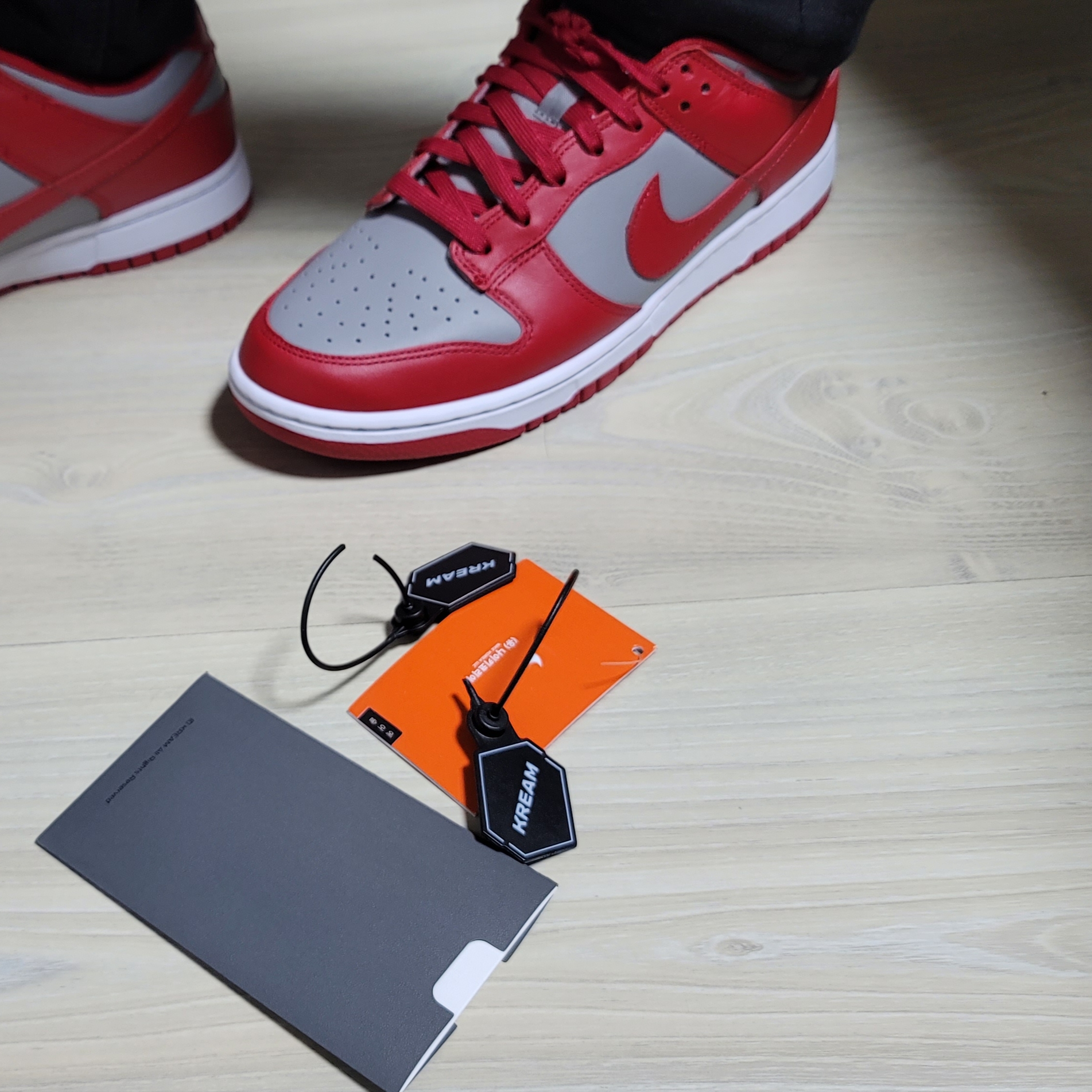 Nike Dunk Low Retro Medium Grey 착용 스타일
