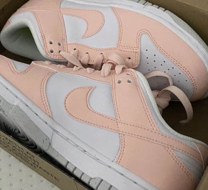 (W) Nike Dunk Low Next Nature Pale Coral 착용 스타일