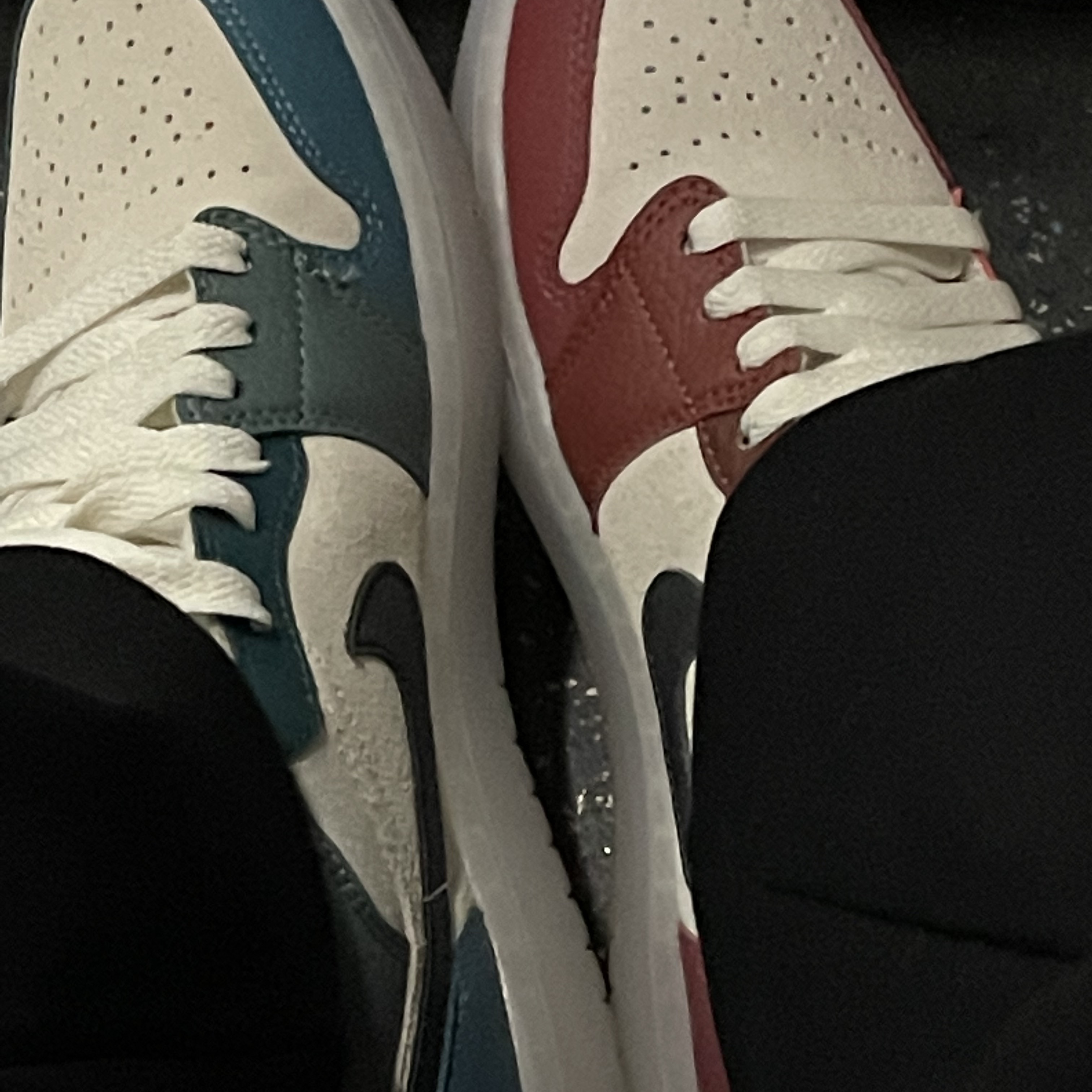 (W) Jordan 1 Mid Anti Gravity Machines 착용 스타일 - 2
