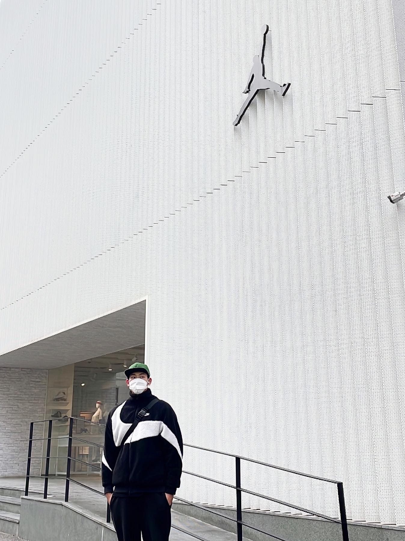 Jordan 1 Low Green Toe, Jordan 1 Mid College Grey 착용 스타일 - 4