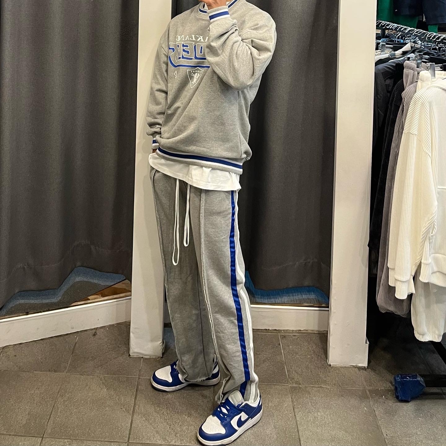 Nike Dunk Low SP Kentucky 2020 착용 스타일 - 1