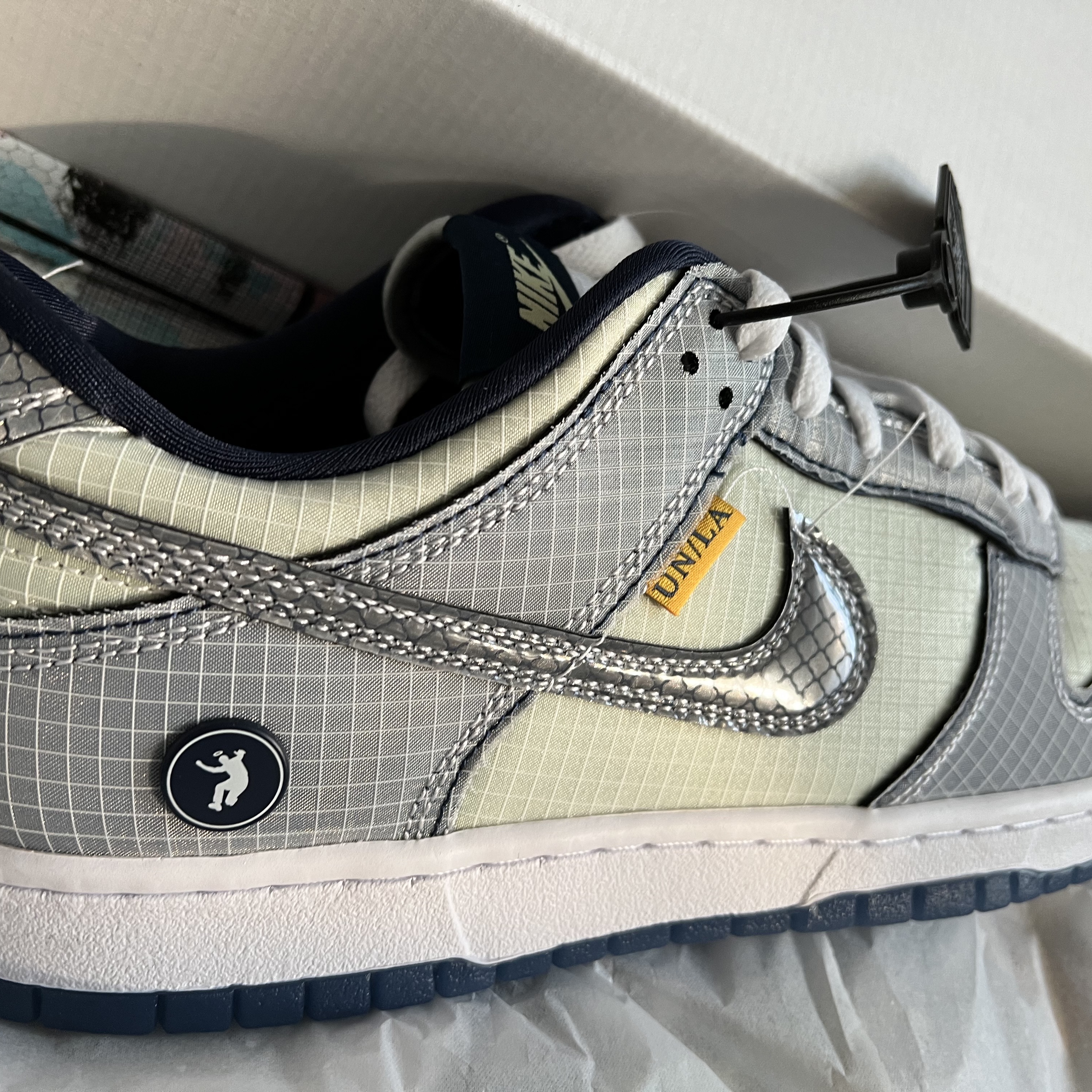 Nike x Union Dunk Low Passport Pack Pistachio 착용 스타일 - 2