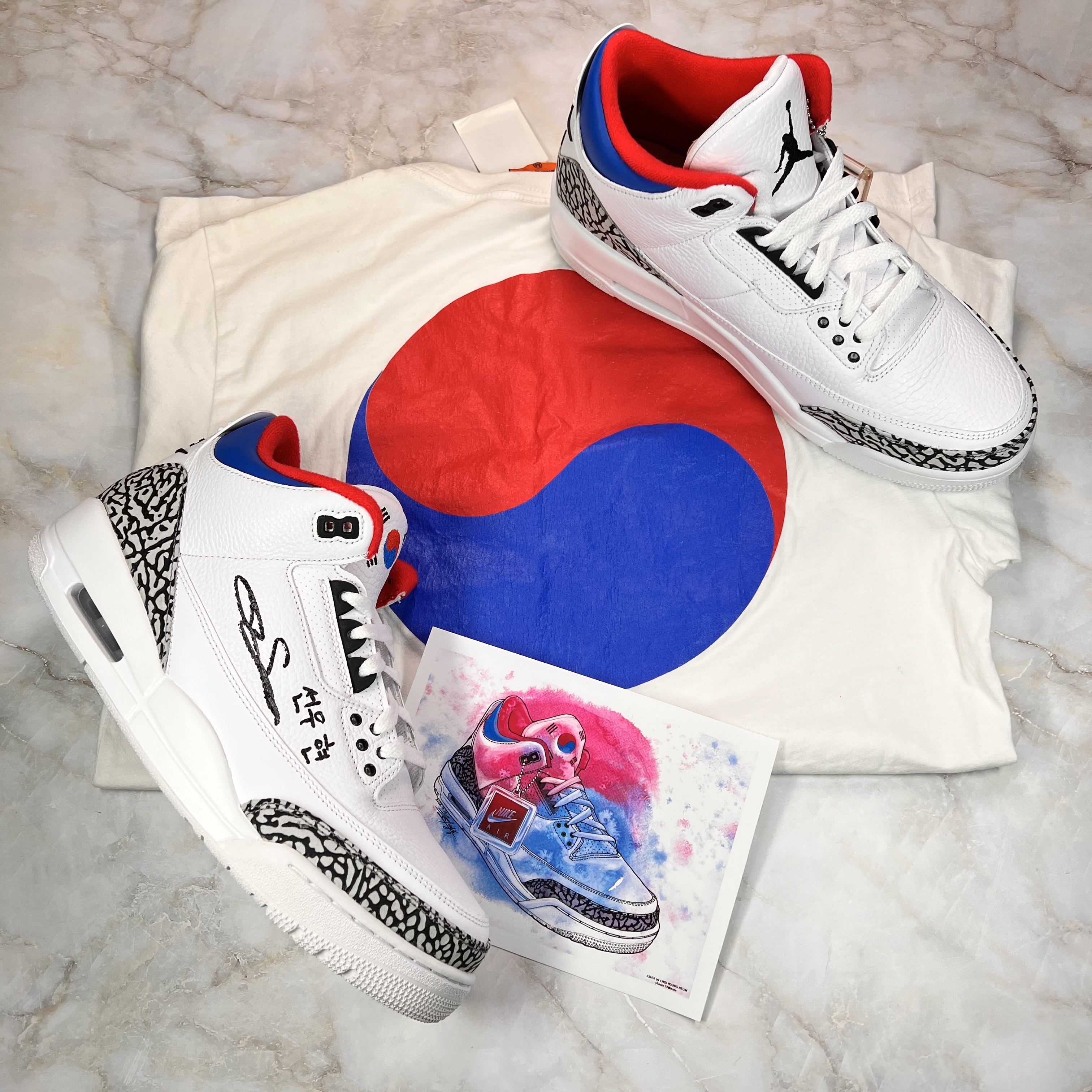 Jordan 3 Retro Seoul 착용 스타일 - 3