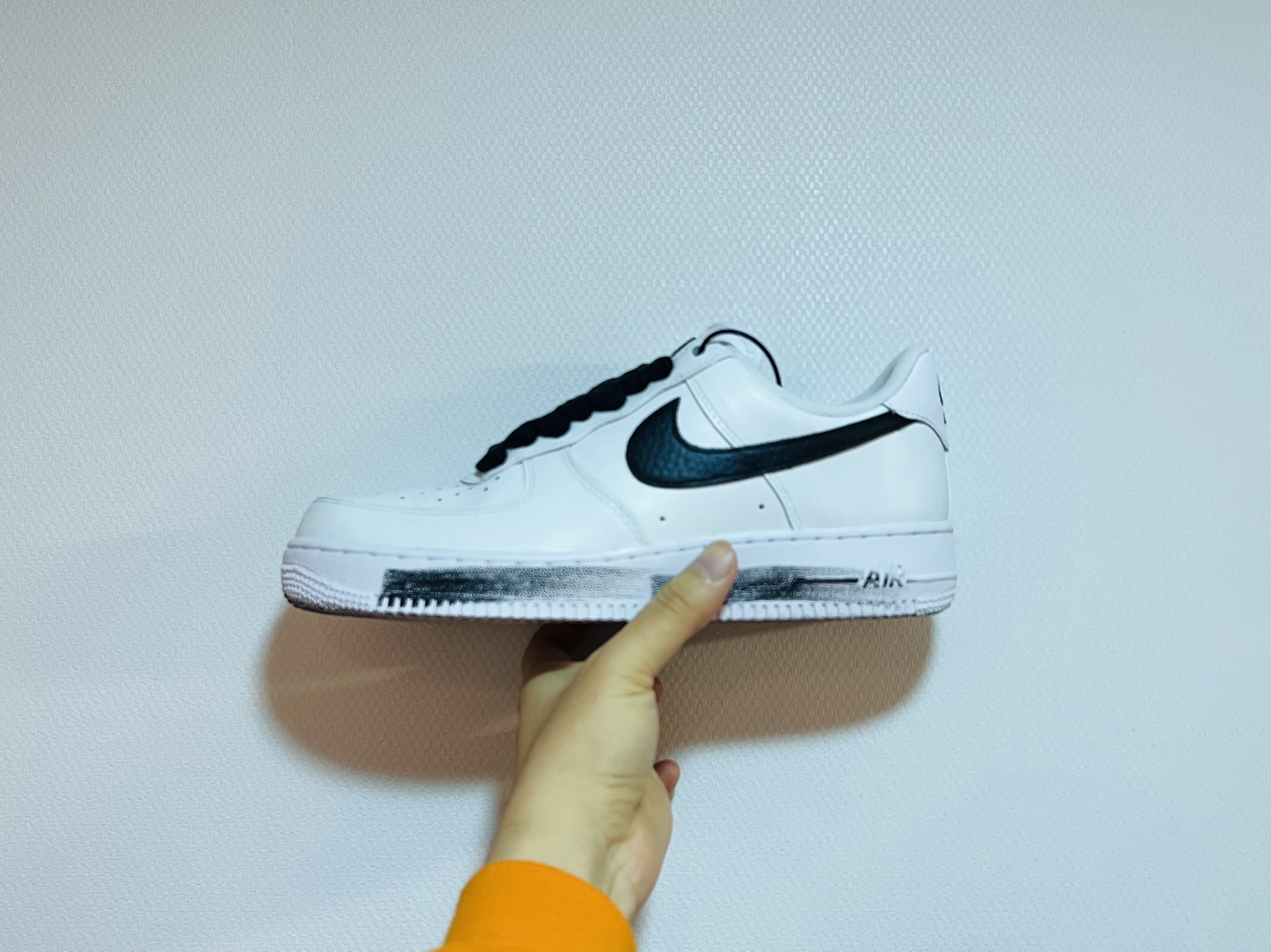 Nike x Peaceminusone Air Force 1 Low Para-Noise 2.0 착용 스타일