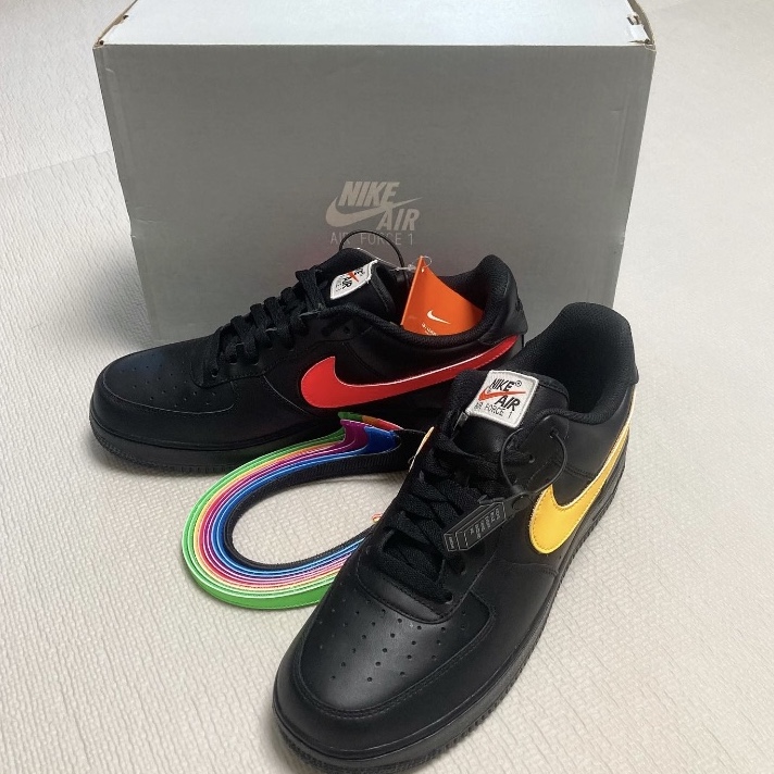 Nike Air Force 1 Low Swoosh Pack All-Star 2018 Black 착용 스타일