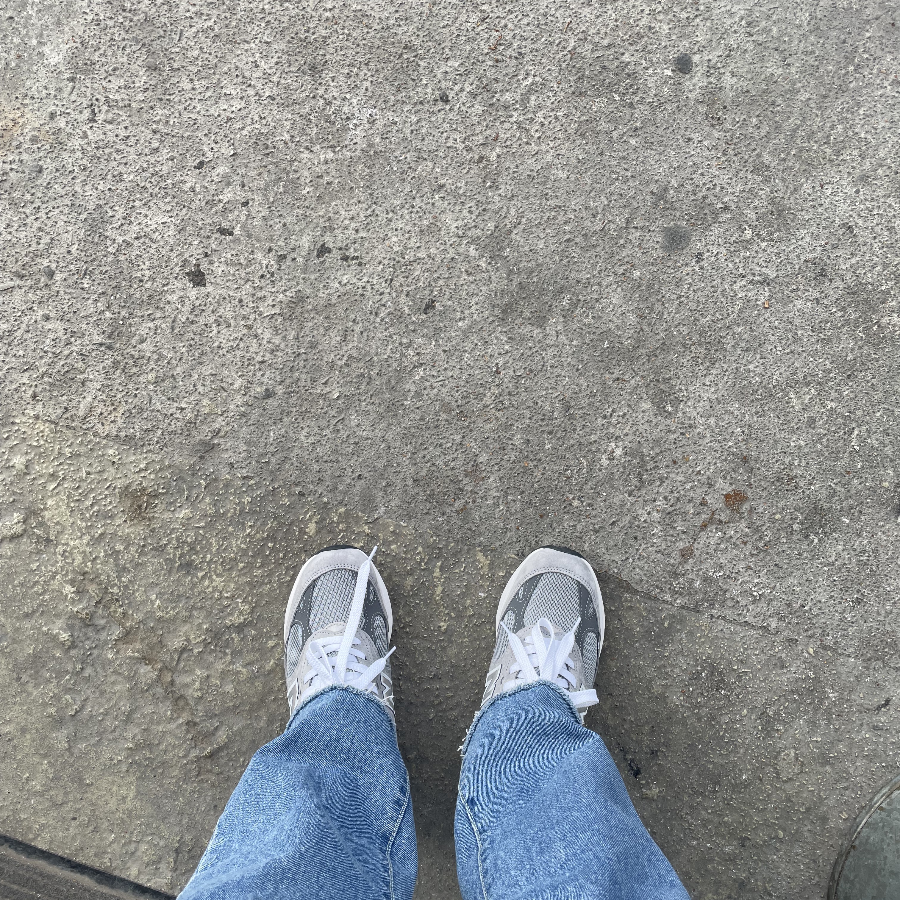 New Balance 993 Made in USA Grey - D Standard 착용 스타일