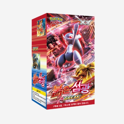포켓몬 카드 게임 XY 브레이크 확장팩 붉은 섬광 박스 (30팩)