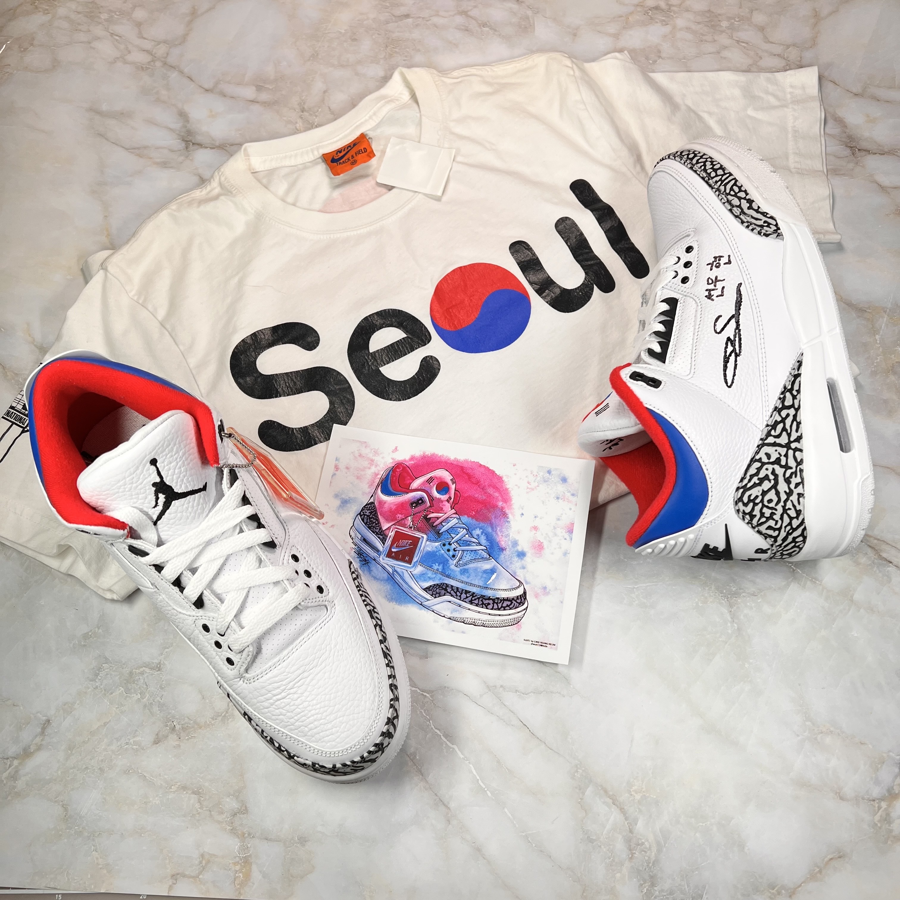 Jordan 3 Retro Seoul 착용 스타일 - 2
