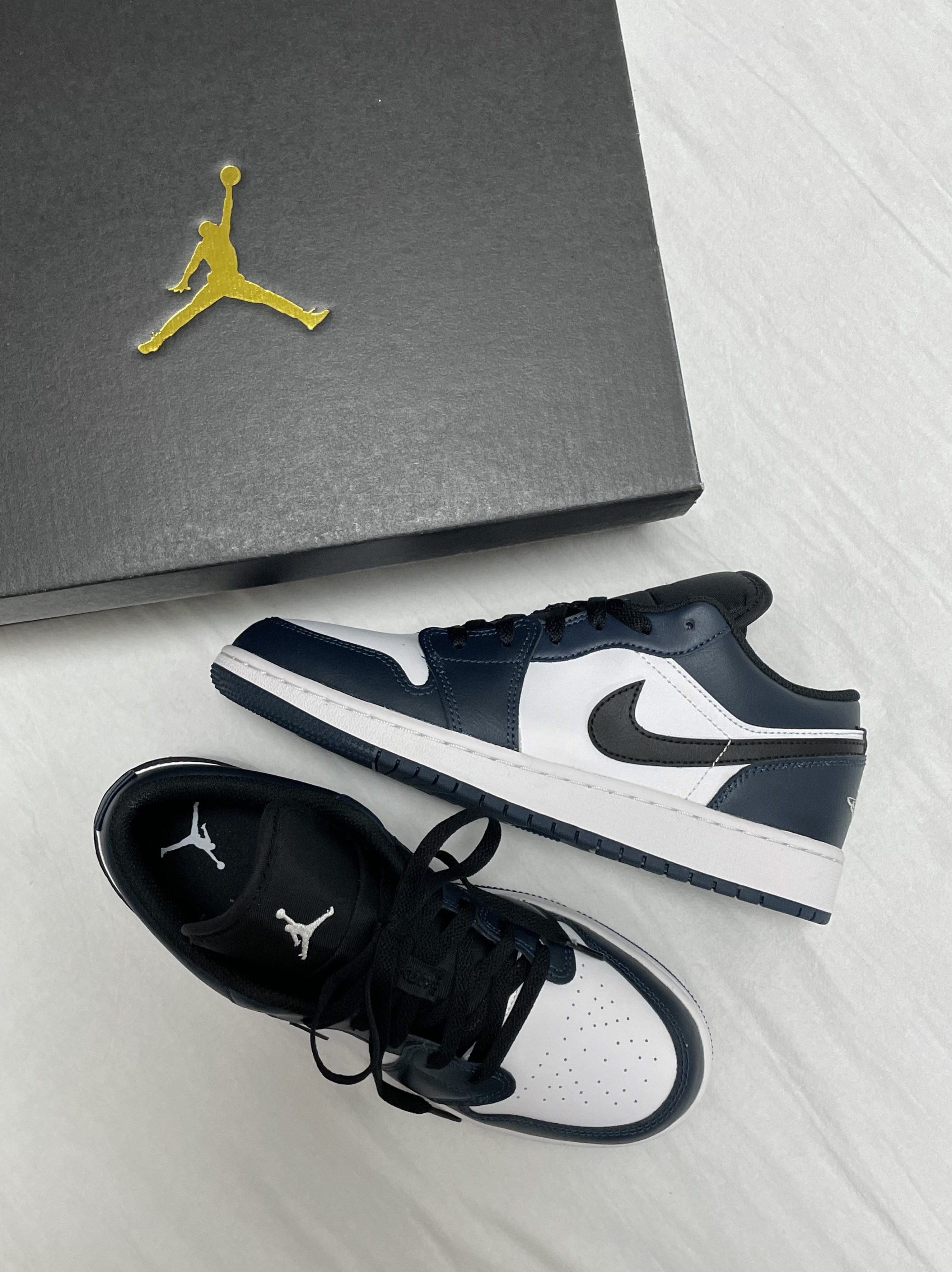 (GS) Jordan 1 Low Armory Navy 착용 스타일