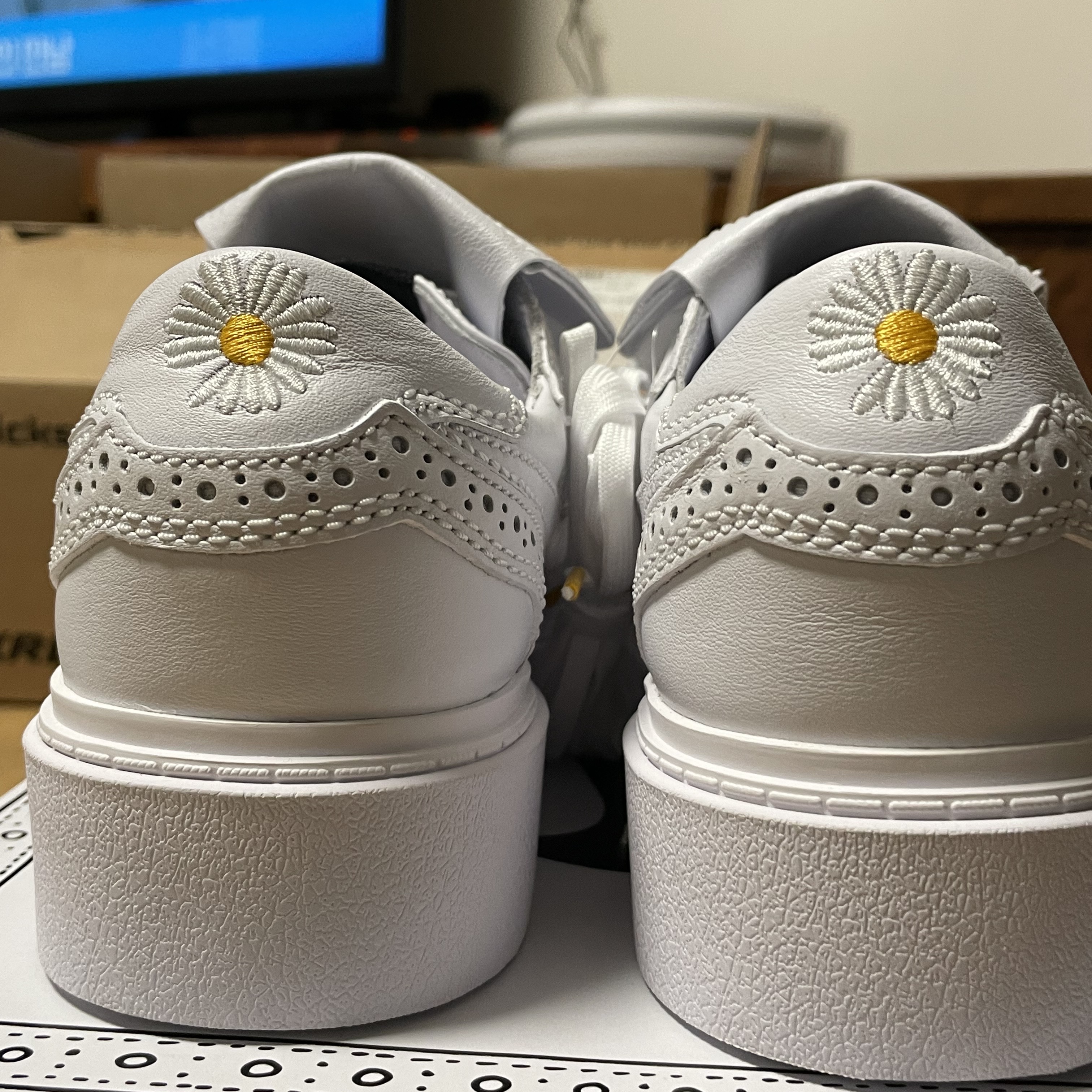 Nike x Peaceminusone Kwondo1 White 착용 스타일 - 2