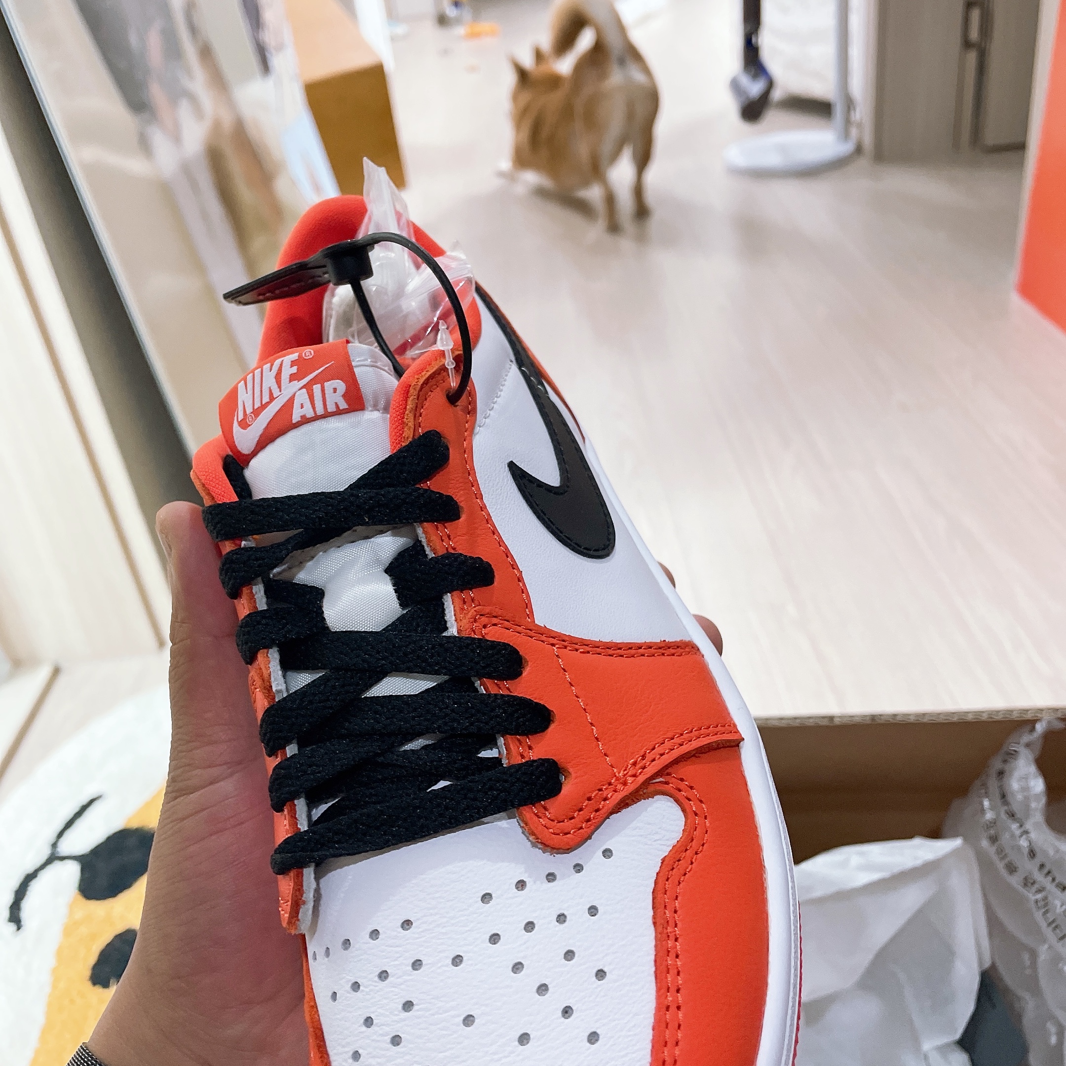 Jordan 1 Low OG Starfish 착용 스타일 - 3