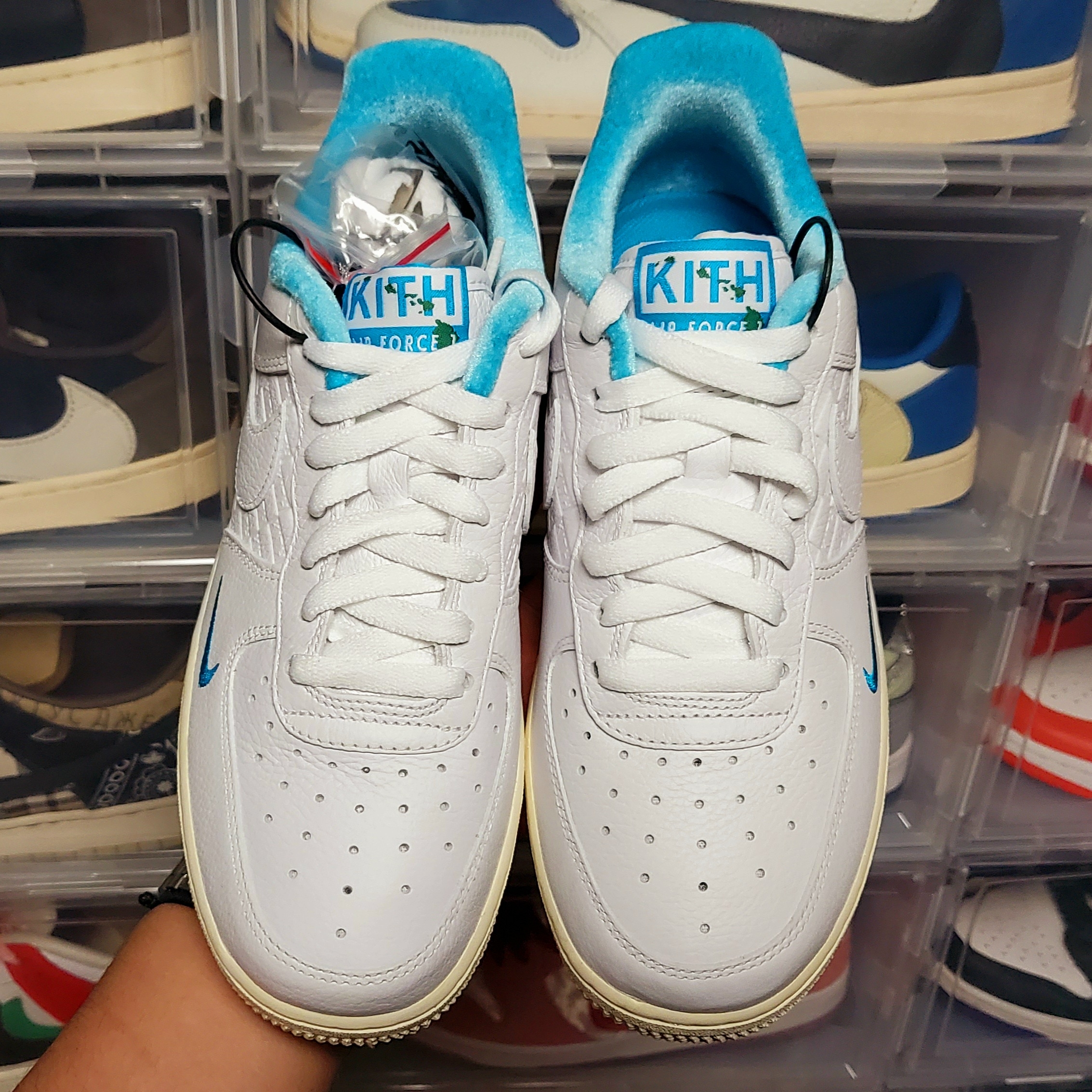 Nike x Kith Air Force 1 Low Hawaii 착용 스타일 - 5