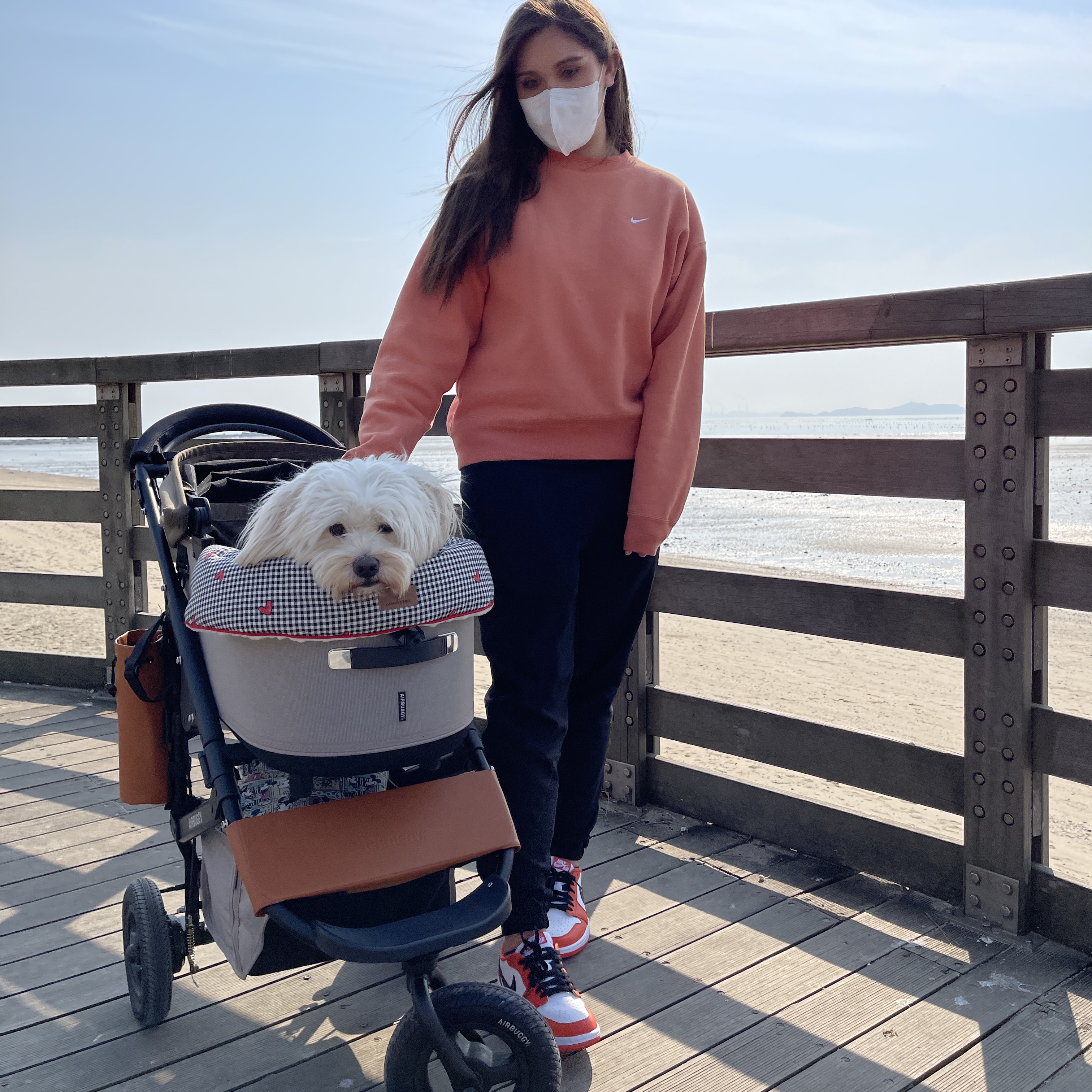 (W) Jordan 1 Low OG Starfish, Jordan 1 Low OG Starfish 착용 스타일