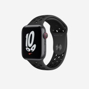 Apple Watch Nike SE 44mm Cellular Space Gray Aluminum Case Nike Sport Band USB C Anthracite Black (Korean Ver.)